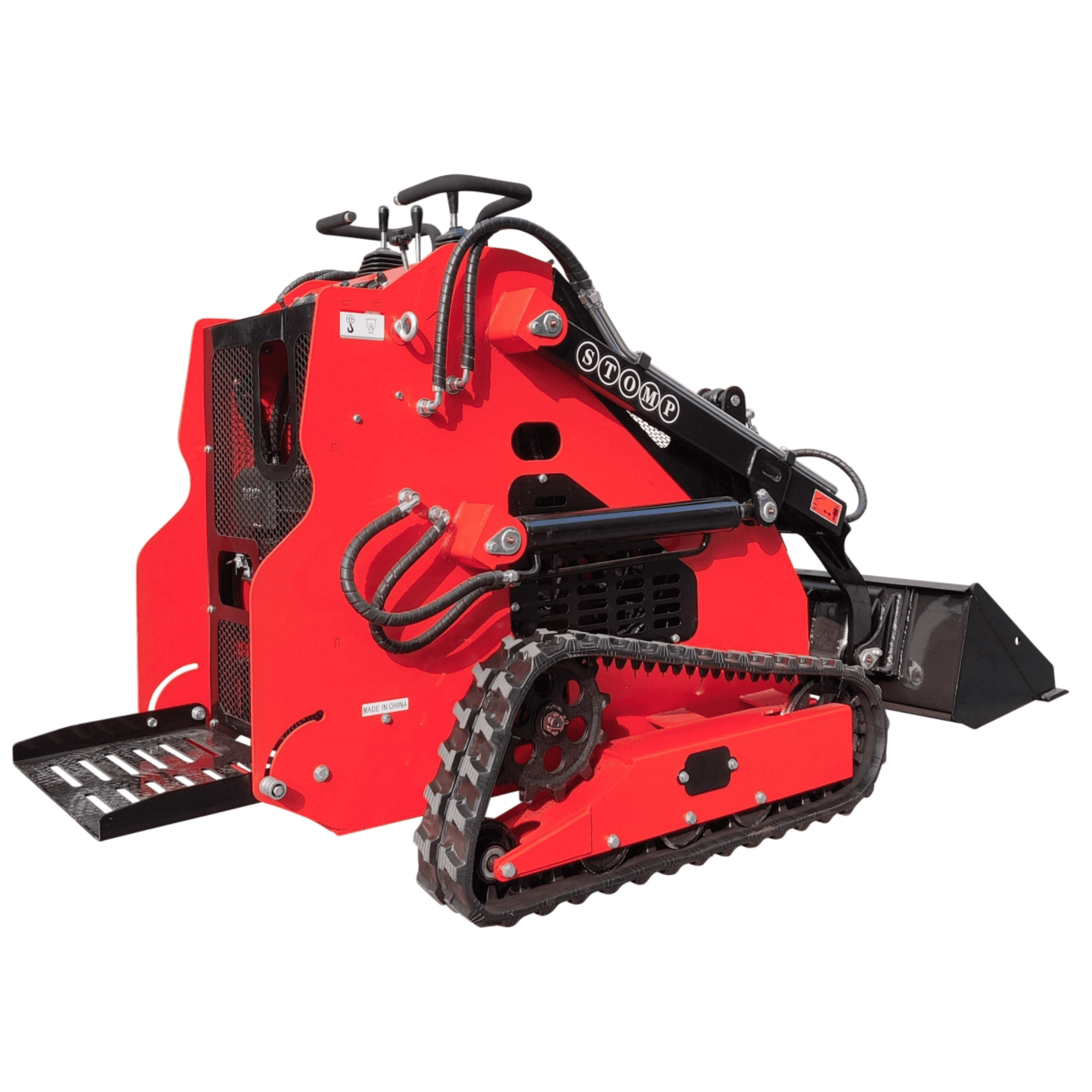 TYPHON STOMP 507 Mini Skid Steer Loader, Heavy-Duty Compact Track Loader for Landscaping and Construction (1,760 lb Capacity) kpqcx