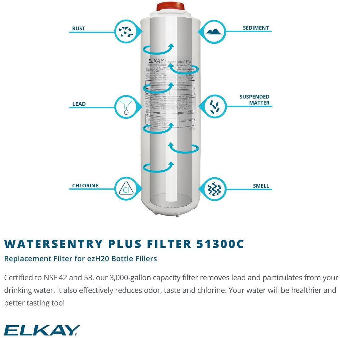 Elkay EZH2O Drinking Fountain and Water Station with ADA Cooler (Stainless Steel, 1.5 GPM) dajof