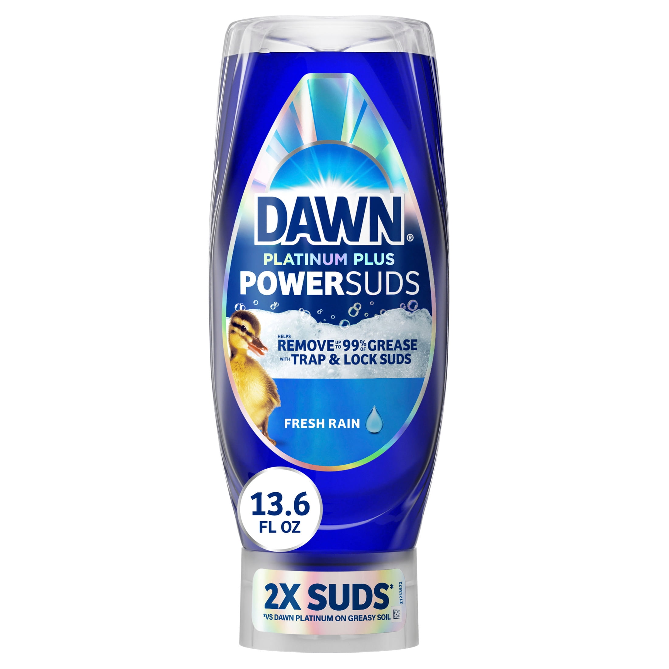 Dawn Platinum Plus Dishwashing Liquid Soap (Grease-Removing Formula, 13.6 oz) hdn87