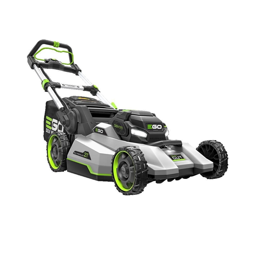 EGO Select Cut 56V Cordless Self-Propelled Walk-Behind Mower, High-Efficiency Brushless Motor (White, 21 in) hwqow