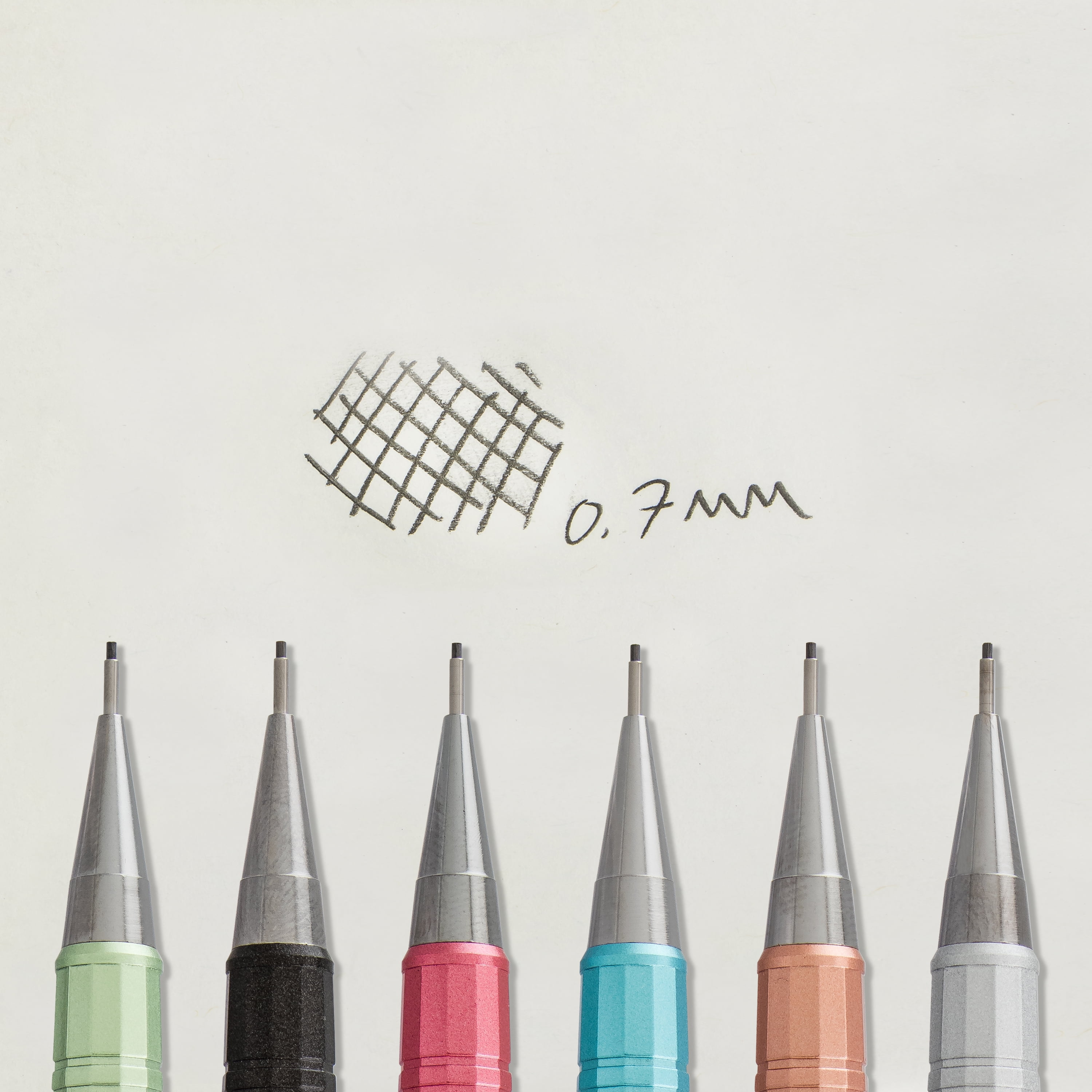 Pentel Sharp Mechanical Pencil, Professional Drafting and Writing Tool (Black, 0.7mm, 3-Pack) qvfct