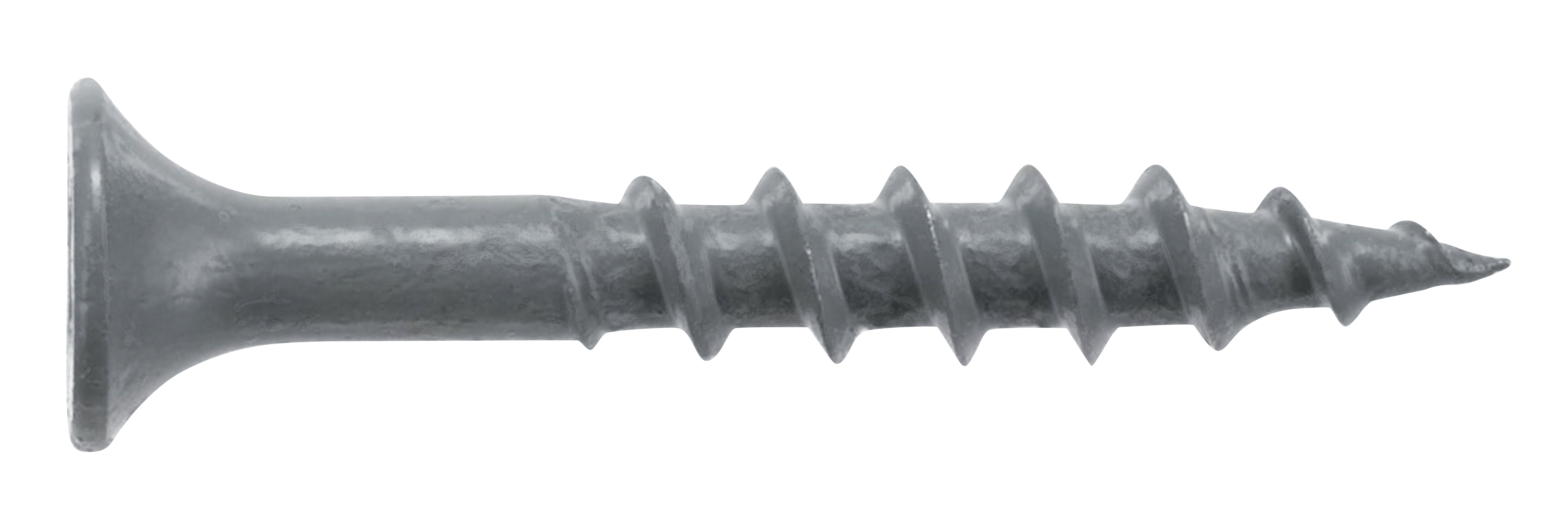 Hillman Fas-n-Tite Deck and Fence Wood Screws (Gray, #8 x 1.25 in, 75 Pack) qf5vp
