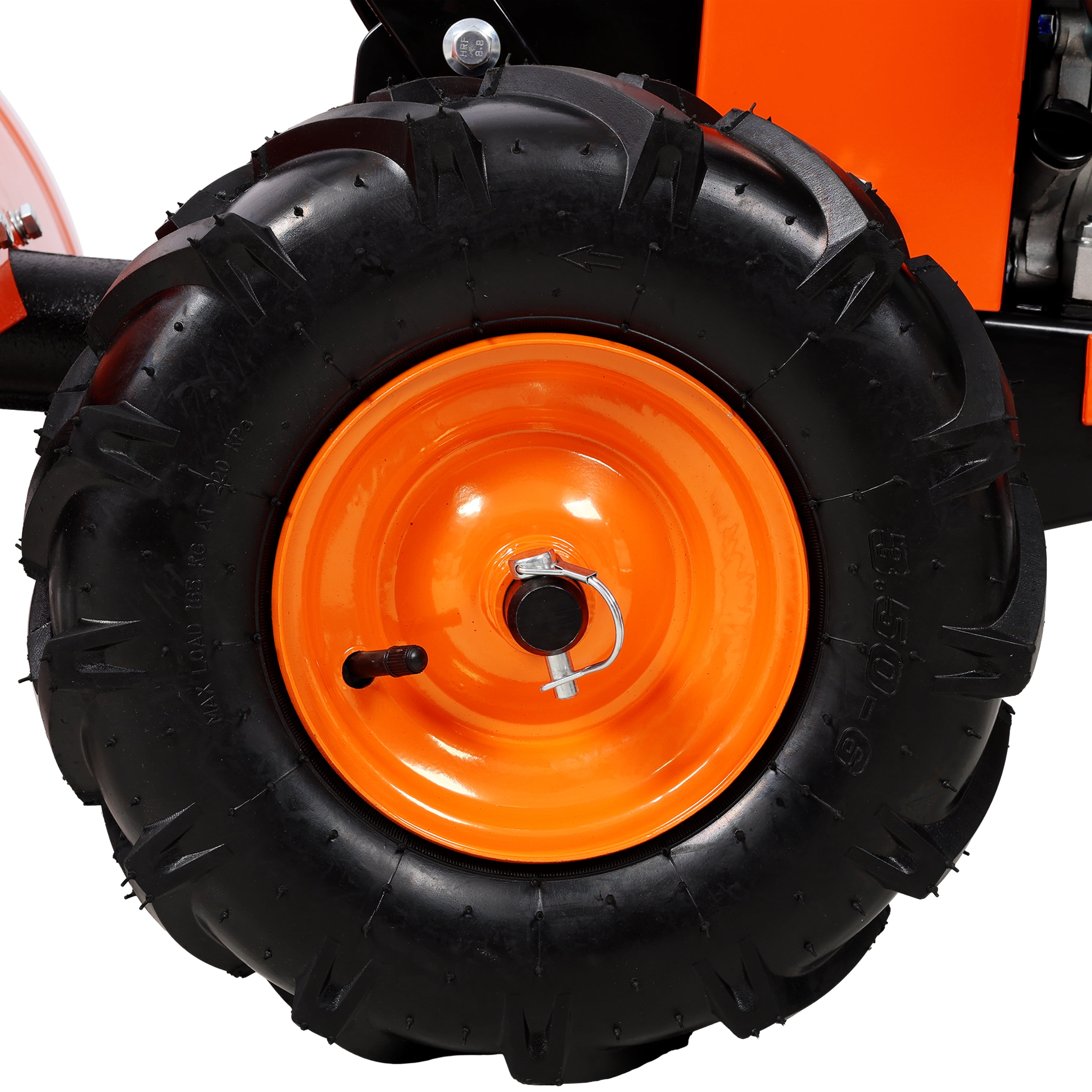 OTTO Heavy Duty Rear Tine Tiller 212cc Gas Powered Cultivator (20 in W x 8 in D, 13 in Tires) 0tgca