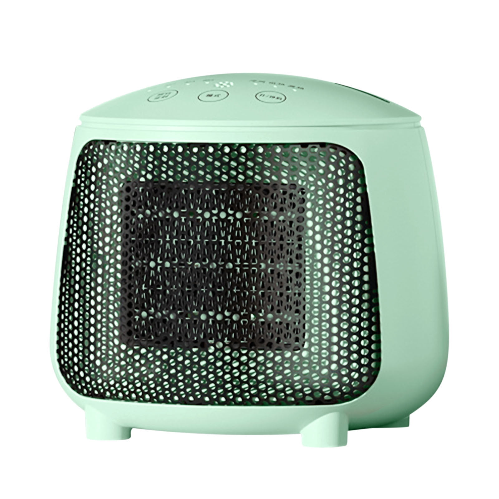 YZEGDCH Portable Electric Space Heater with Adjustable Thermostat and Timer (Green, 1500W) vvudt