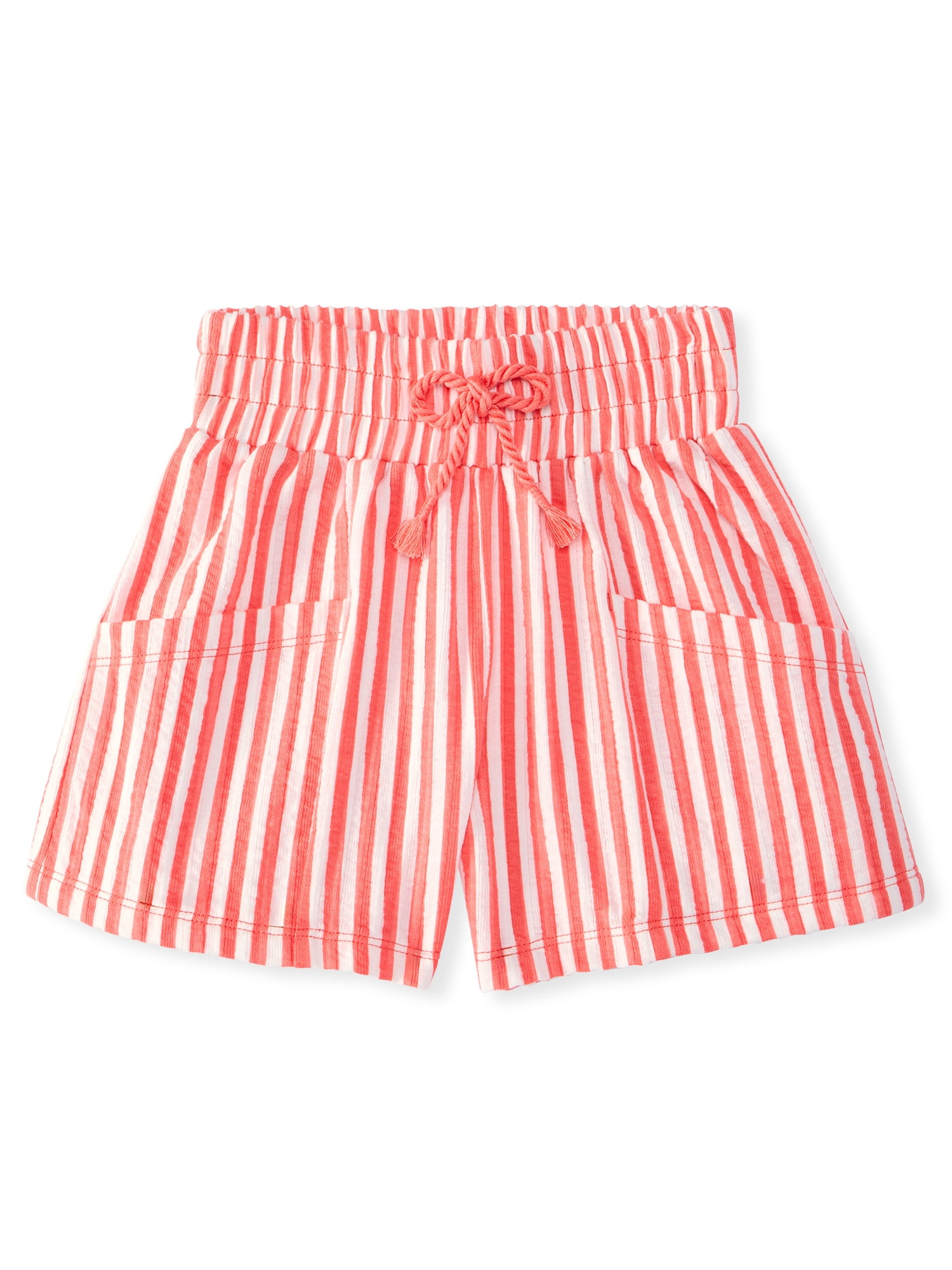 Garanimals Baby & Toddler Girl 6-Piece Mix and Match Outfit Set (Orange, 0-6T) latt1