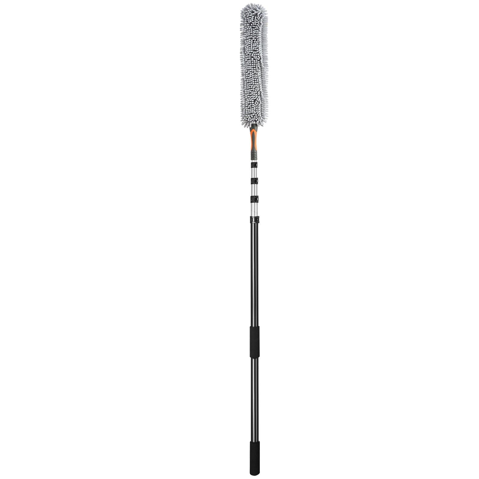 Generic Manual Pole Saw Extendable Tree Pruner with Sharp Carbon Steel Blade and Lightweight Aluminum Handle (20 ft) gv63h