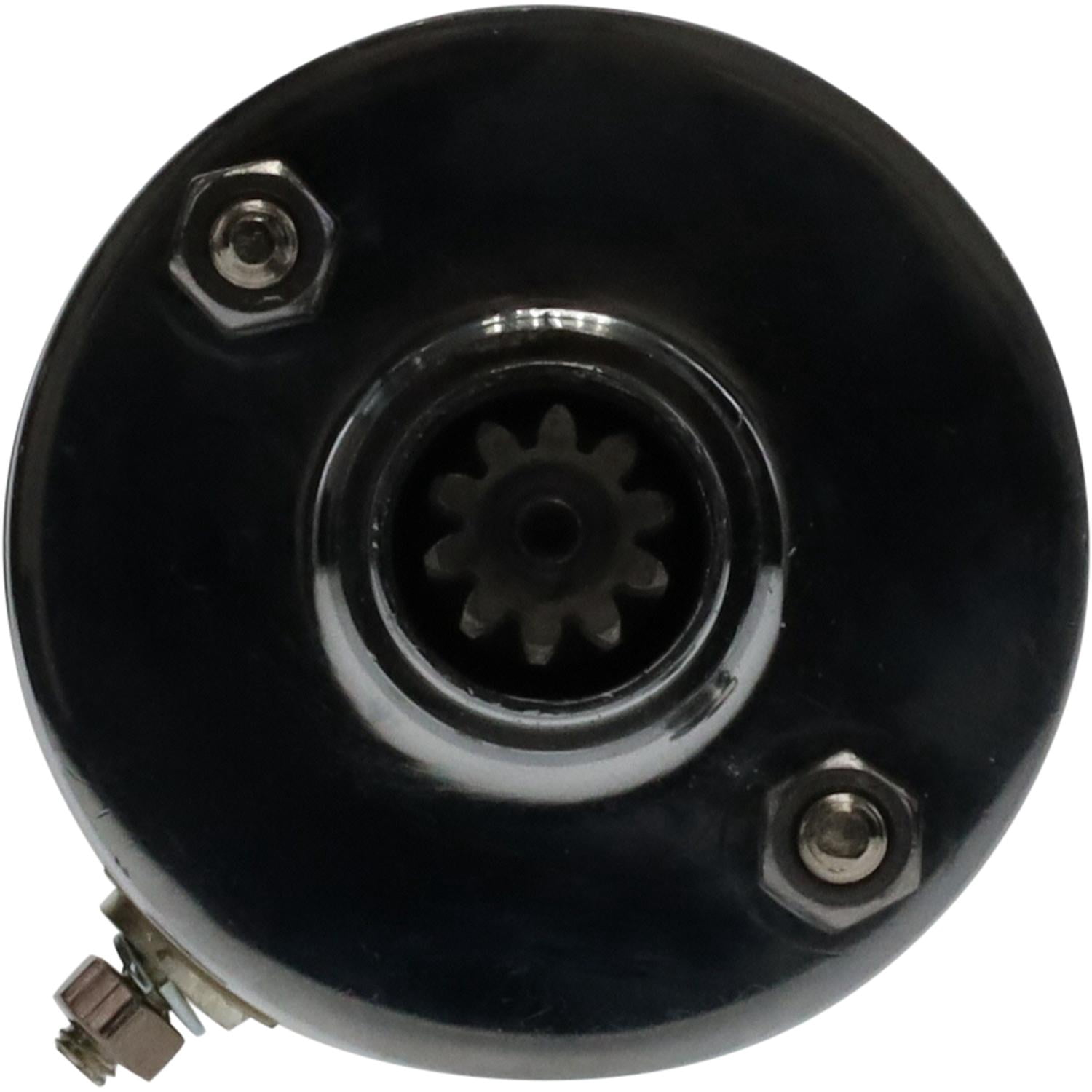 OEG Parts 12V Chrome Starter Motor for Harley Davidson FL Series (1965-1976) CCW Rotation jn6pj