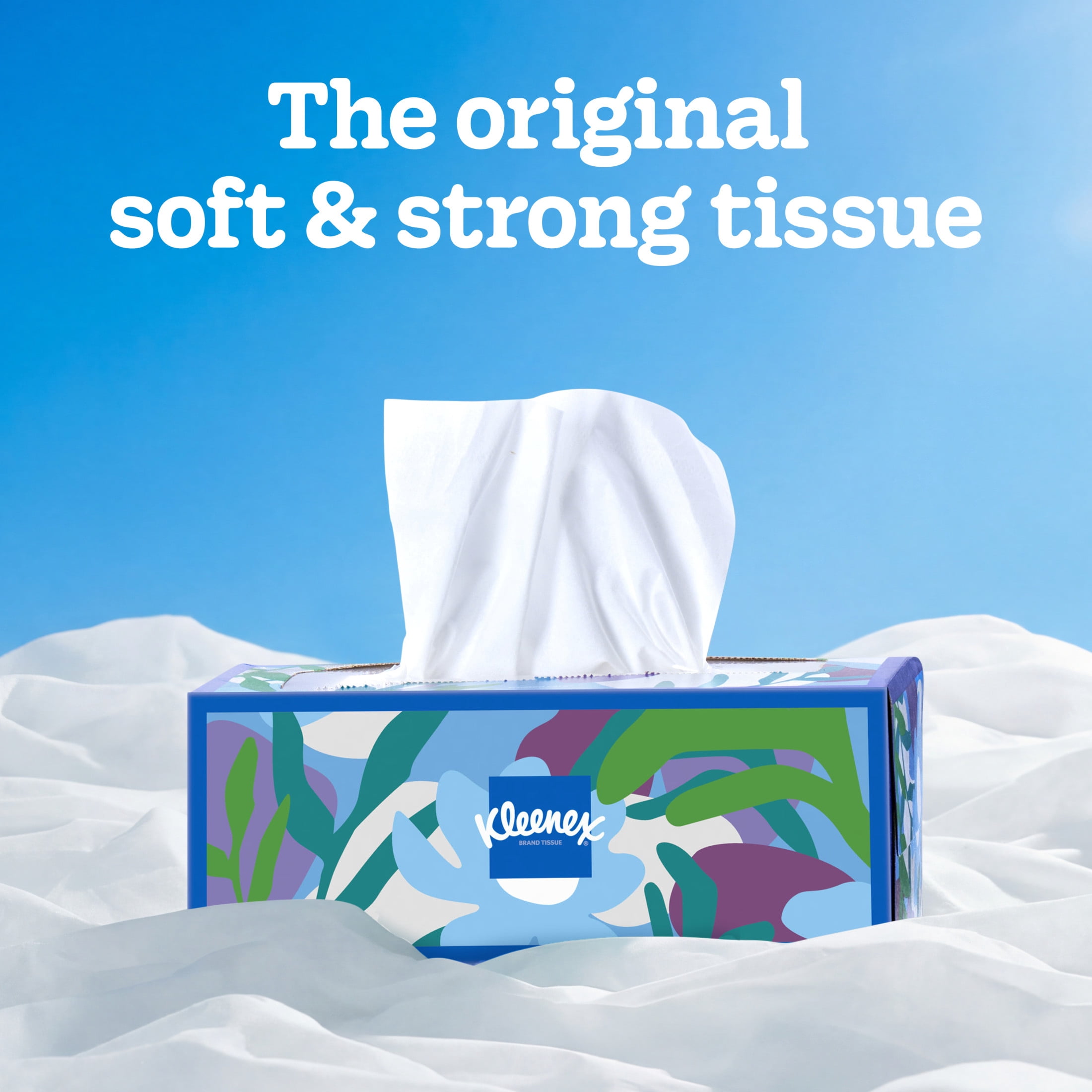 Kleenex Trusted Care 2-Ply Facial Tissues (White, 3 Pack, 480 Total Tissues) r6kpj
