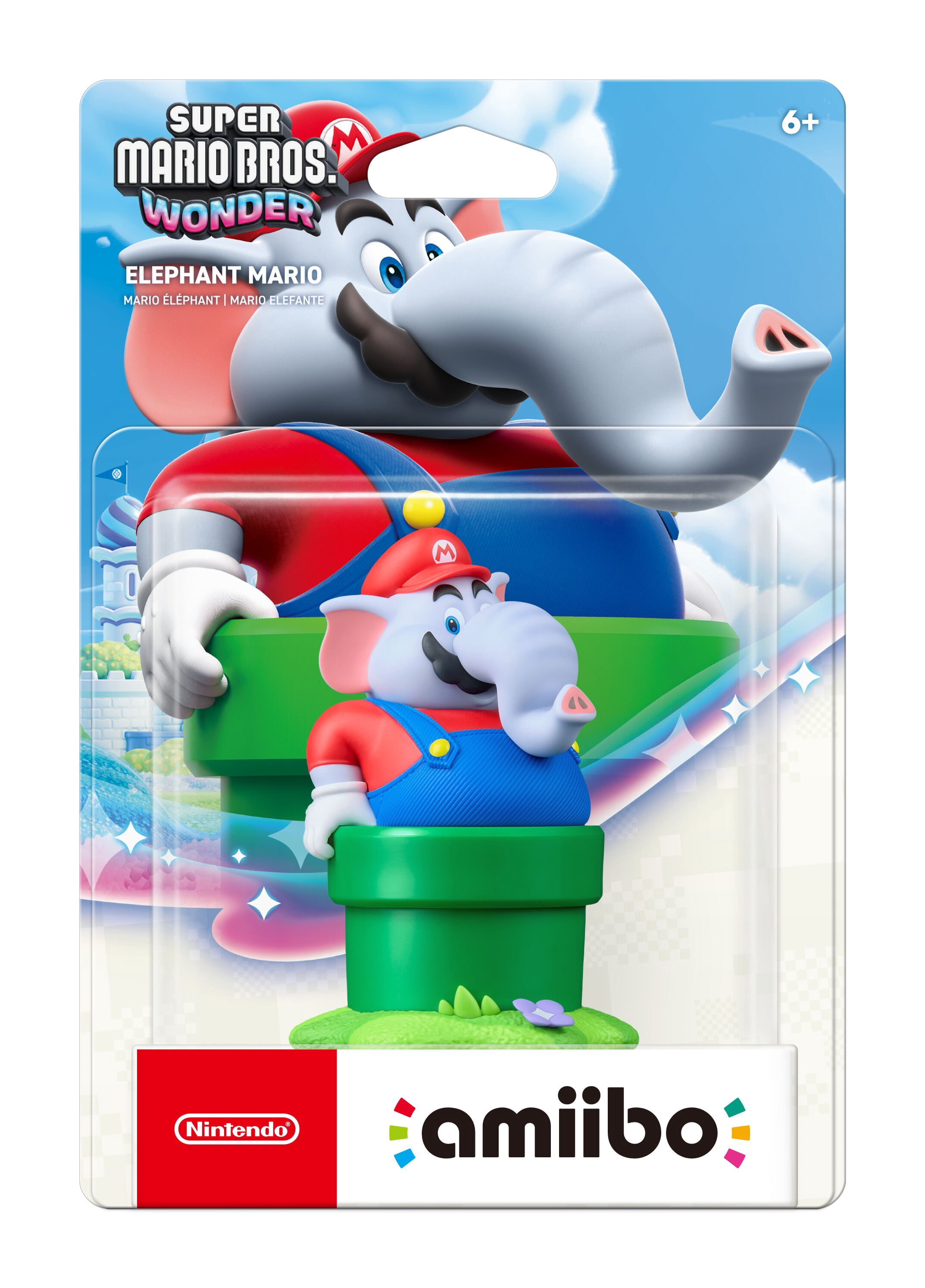 Nintendo Elephant Mario amiibo Figure (Super Mario Bros. Wonder Series) tba4r