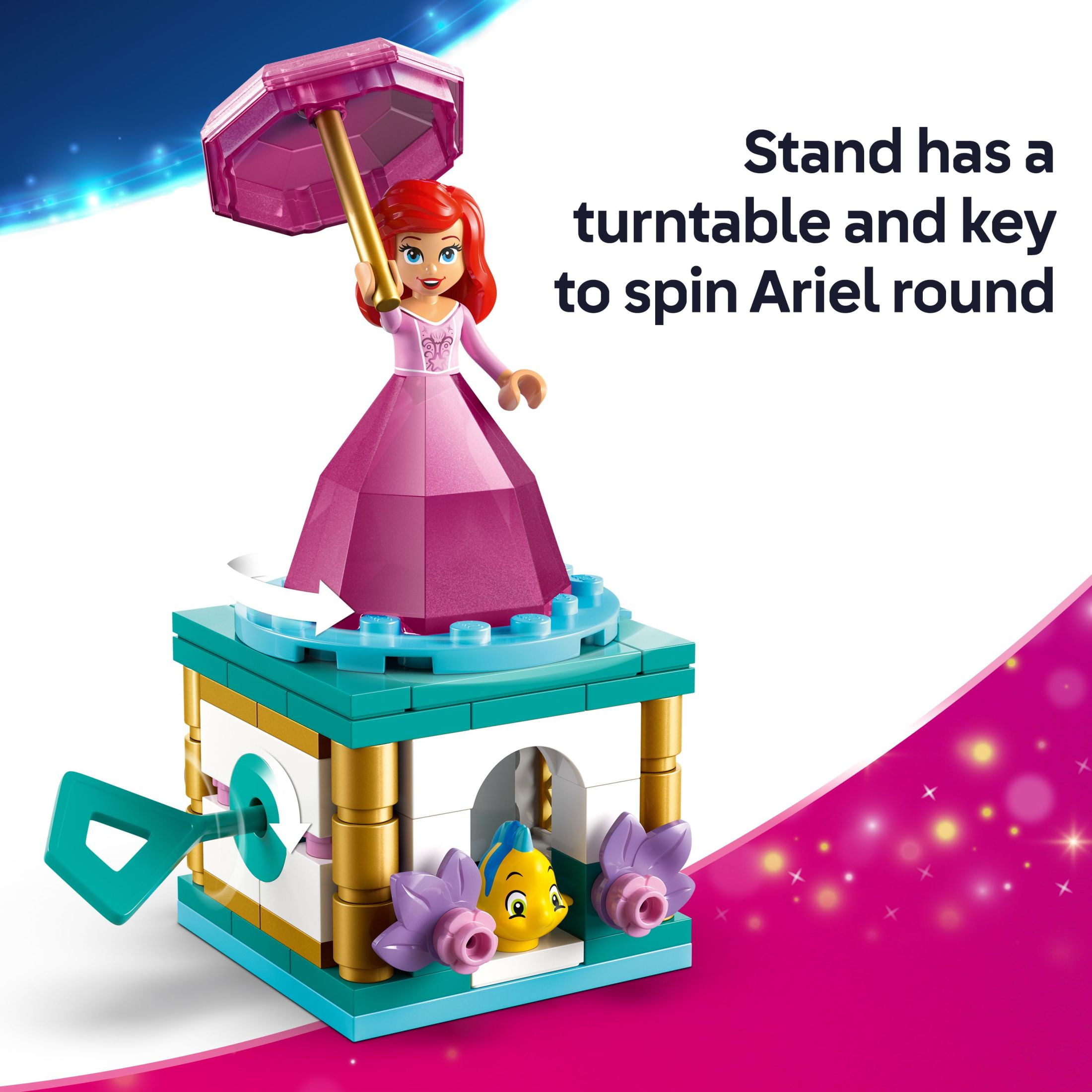 LEGO Disney Princess Twirling Ariel Building Set (4 in. High) 14wz9