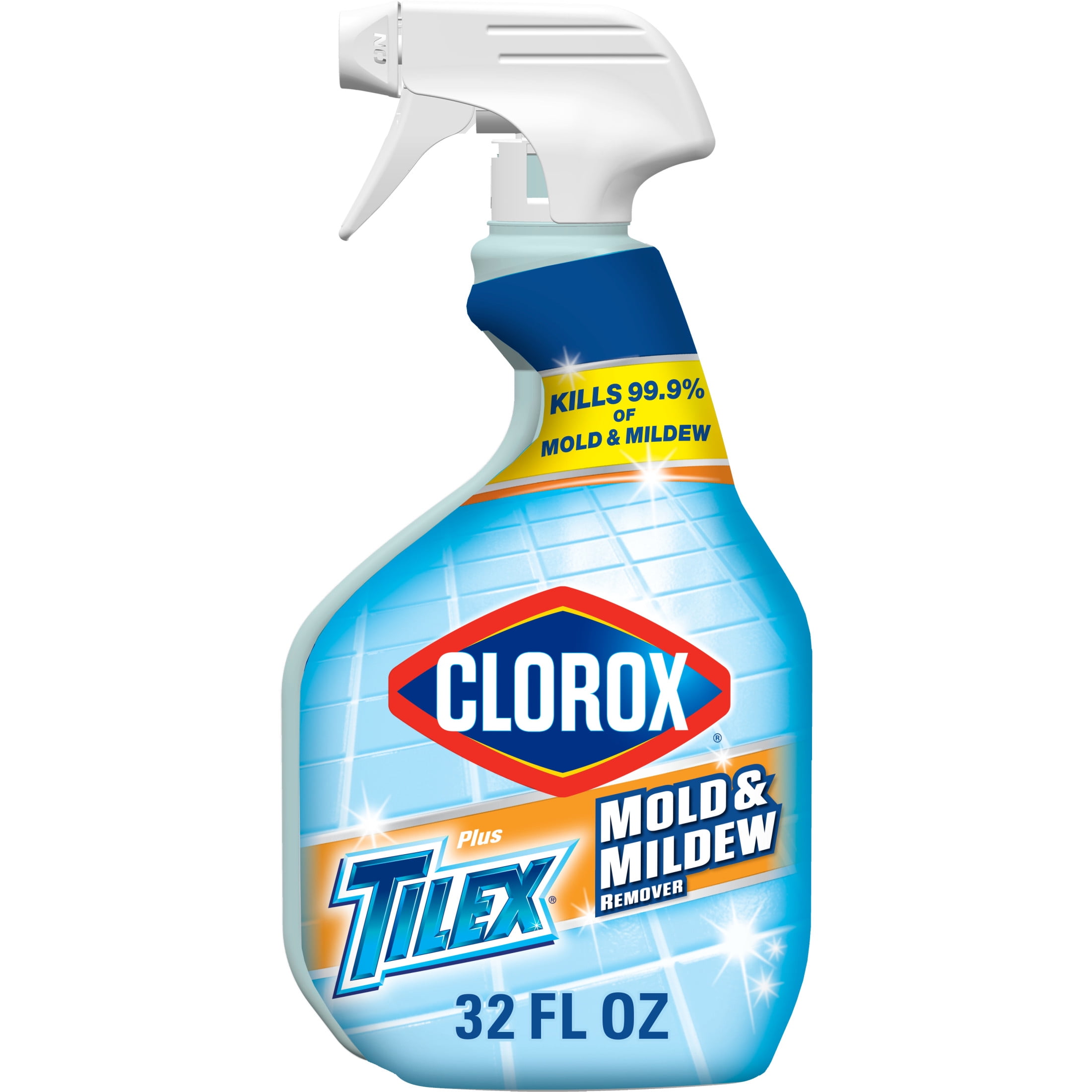 Clorox Plus Tilex Mold and Mildew Remover Spray for Bathroom and Shower (32 fl oz) d4f9h