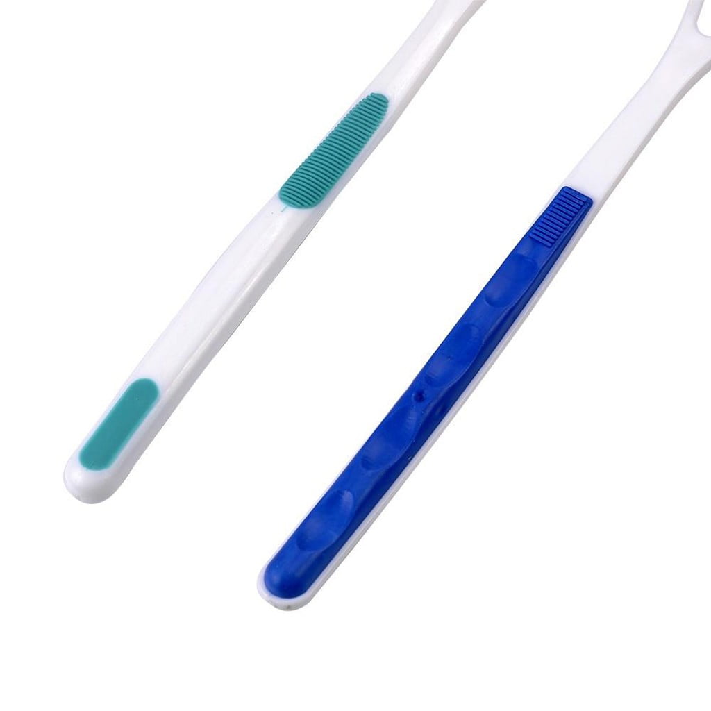 Skegnu Tongue Scraper Cleaner Brush for Oral Hygiene and Fresh Breath (Green, 2 Pack) xec58