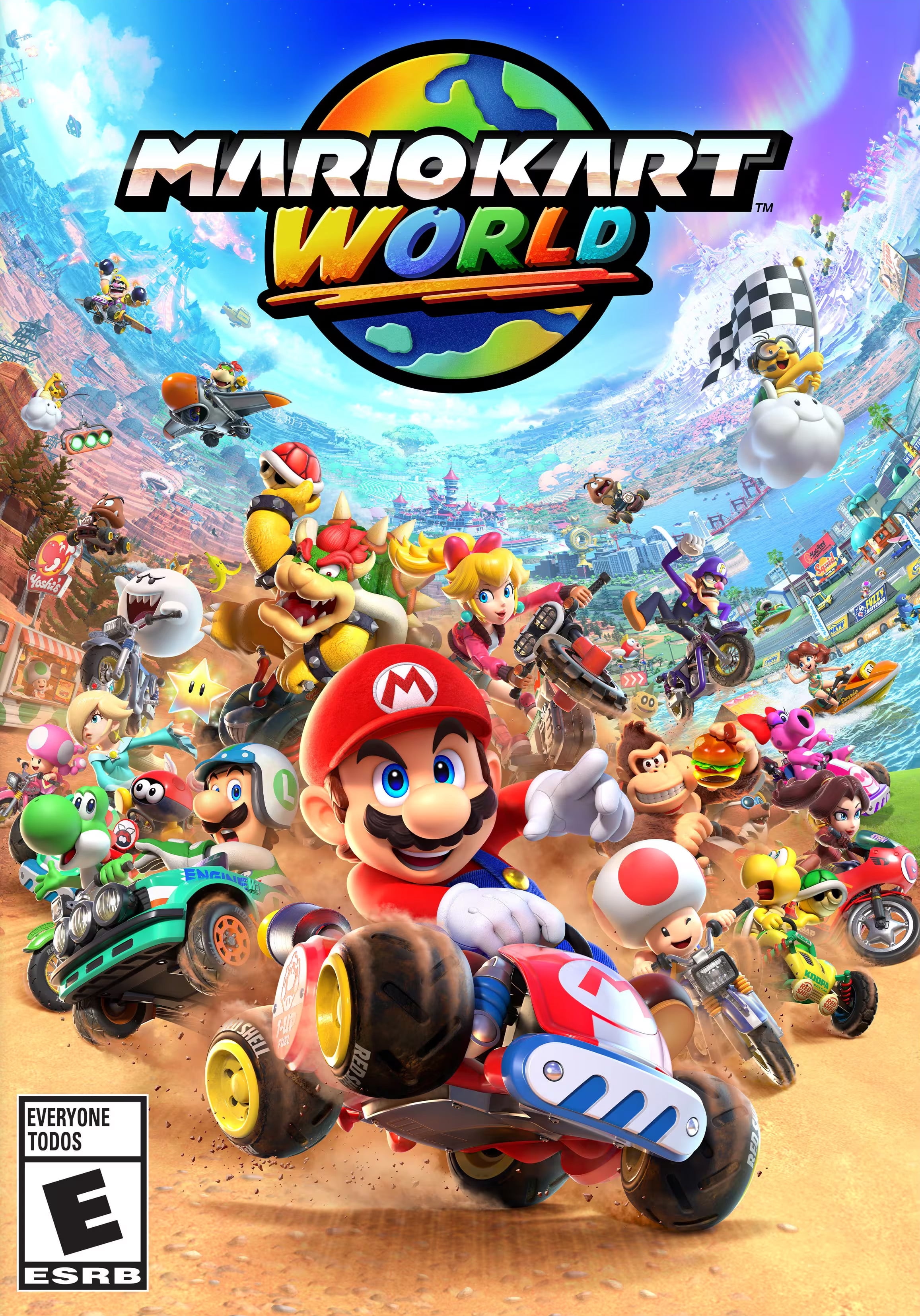 Nintendo Switch 2 Mario Kart World Bundle (256GB, 7.9-Inch Screen, Multi-Color) eco5a
