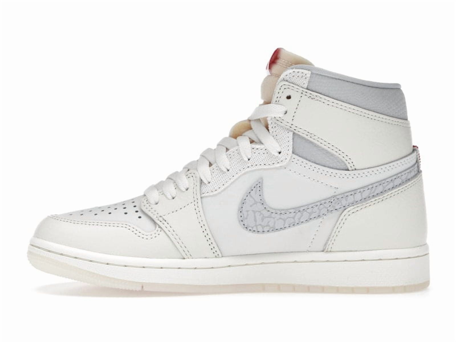 Jordan 1 Retro High OG Basketball Shoes (Sail/University Red, 9.5) 2knaq