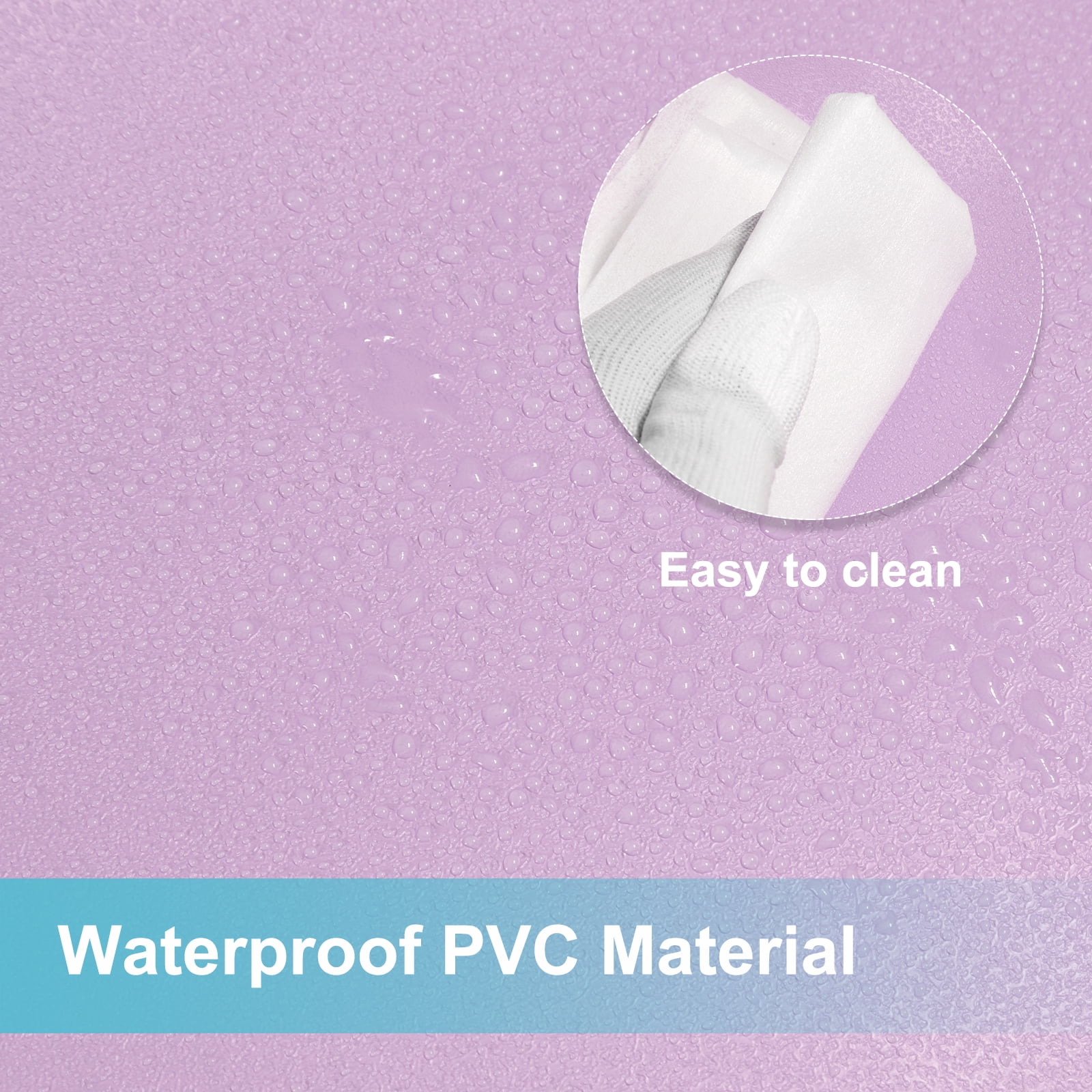 Uxcell Peel and Stick Wallpaper Waterproof Frosted Decorative Wall Covering (Purple, 15.8 in x 197 in) oxd9c