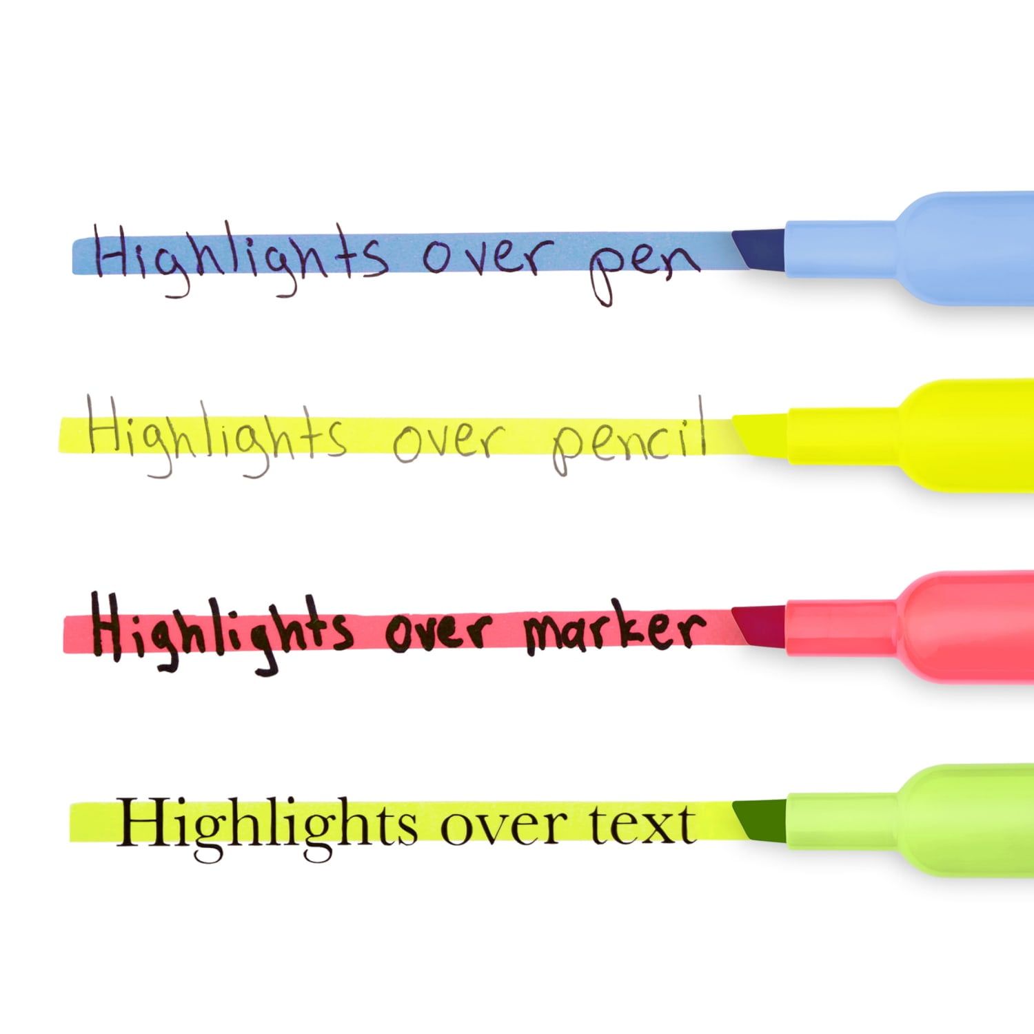 Sharpie Tank Highlighters, Chisel Tip, Smear-Resistant Ink (Assorted Colors, 12 Count) 1sd4z
