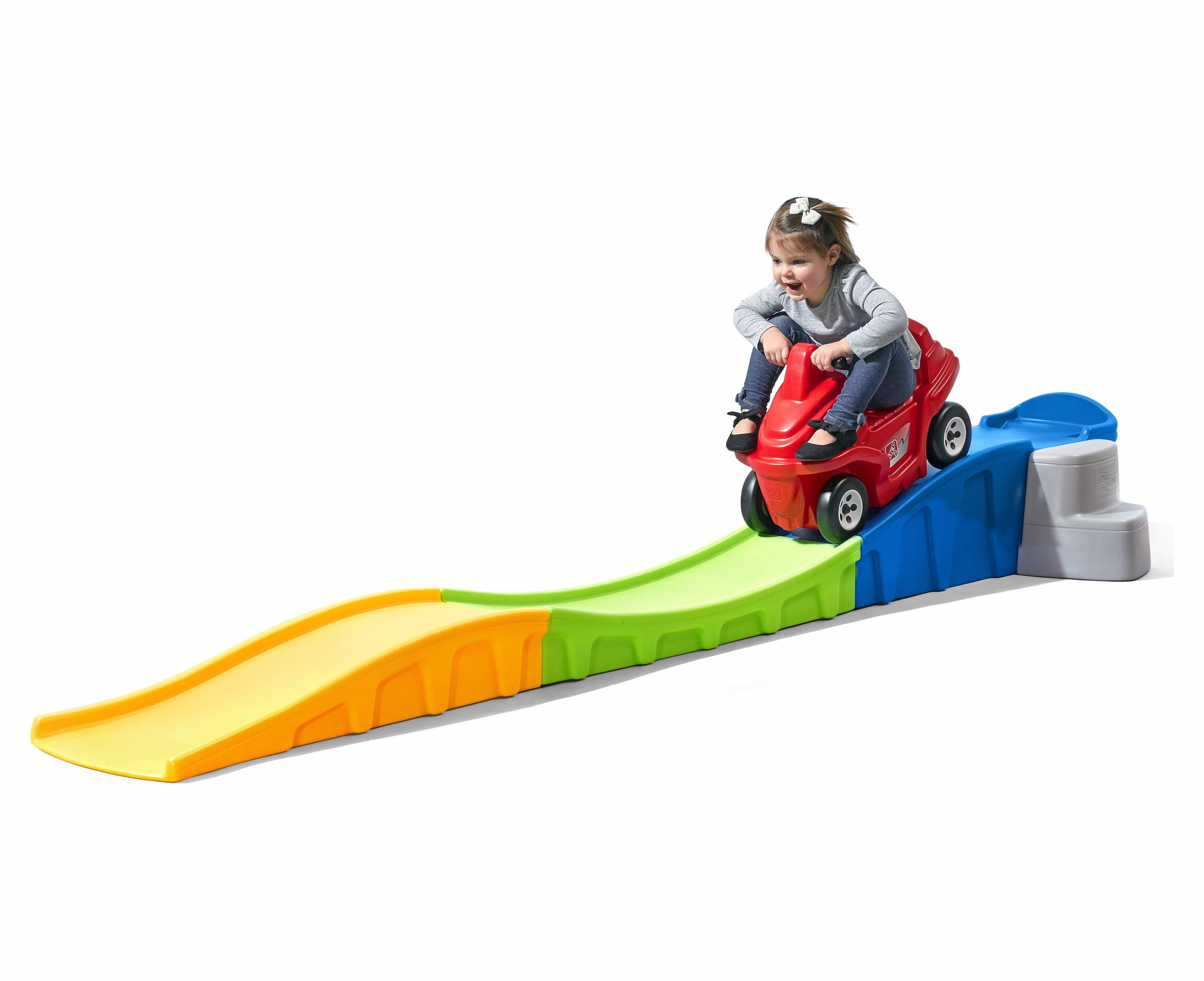 Step2 Anniversary Edition Up & Down Roller Coaster Ride-On Toy (10 ft Track, 50 lb Capacity) 3q1ku - Image 6