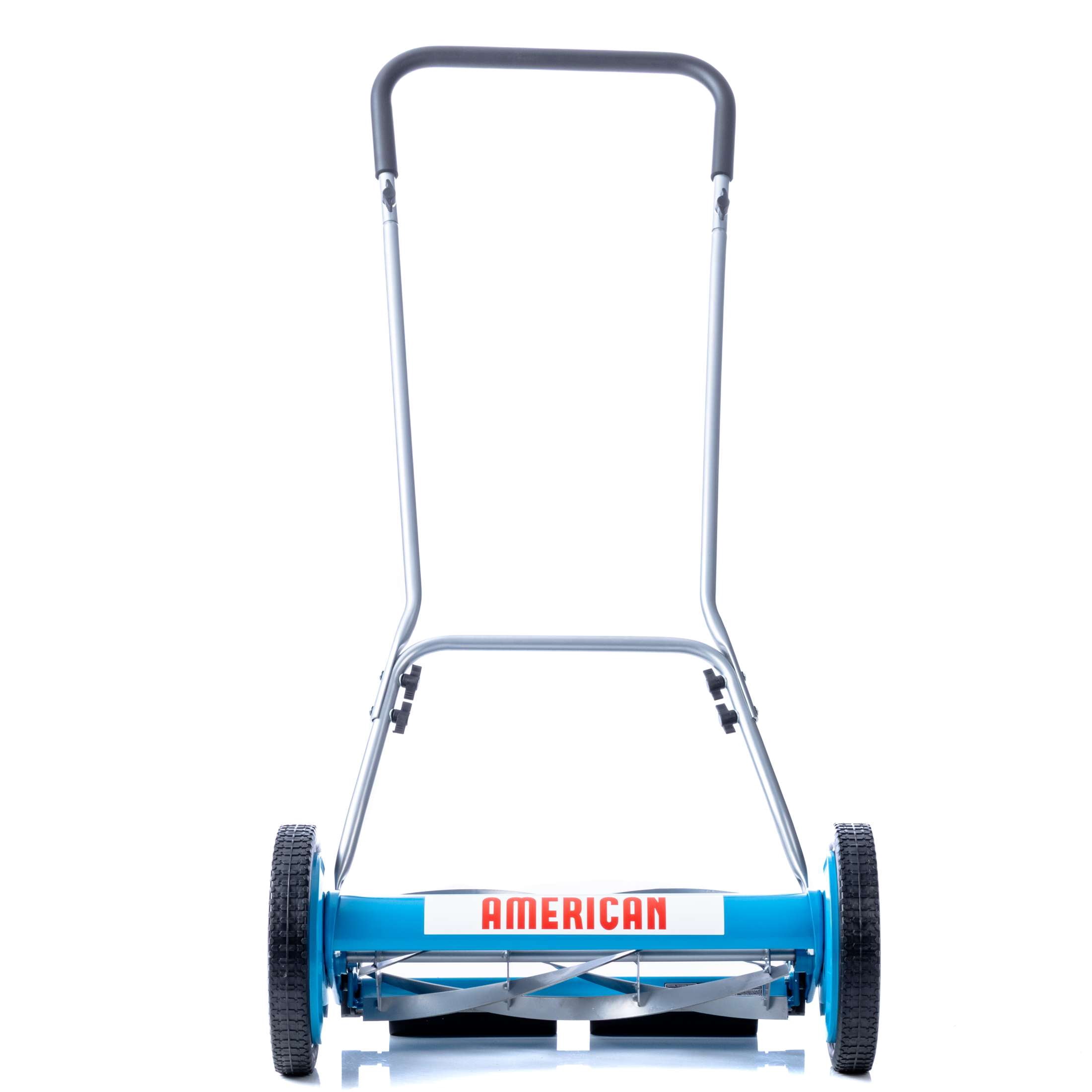 American Lawn Mower 18-Inch 5-Blade Reel Push Lawn Mower (Blue, 18 in) x0bsh