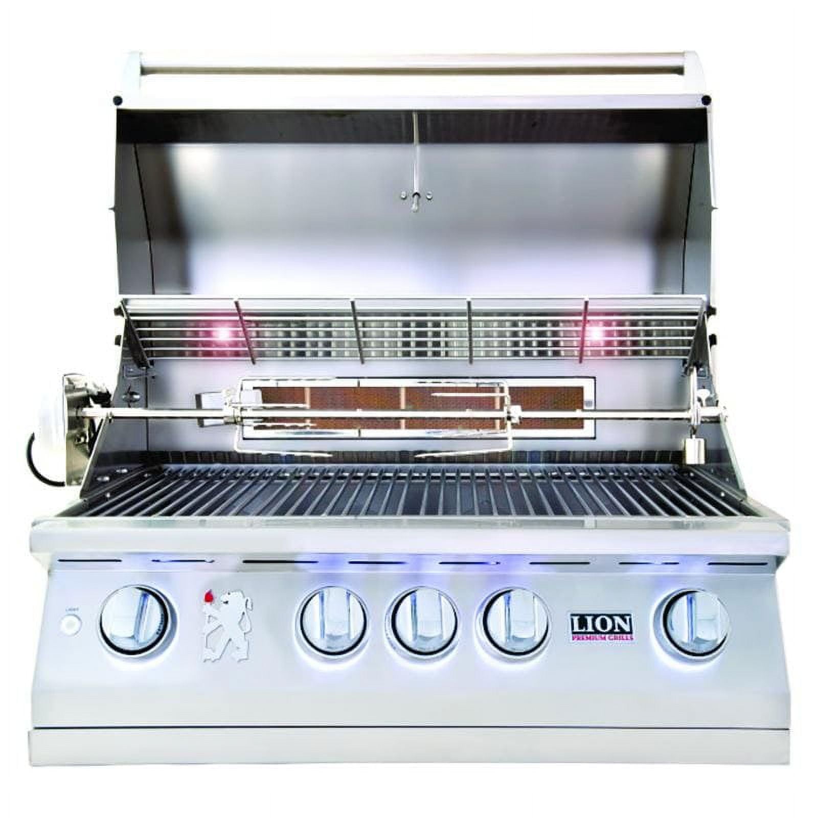 Lion Premium Grills L75623 Natural Gas Grill (Stainless Steel, 32 in) qlasw