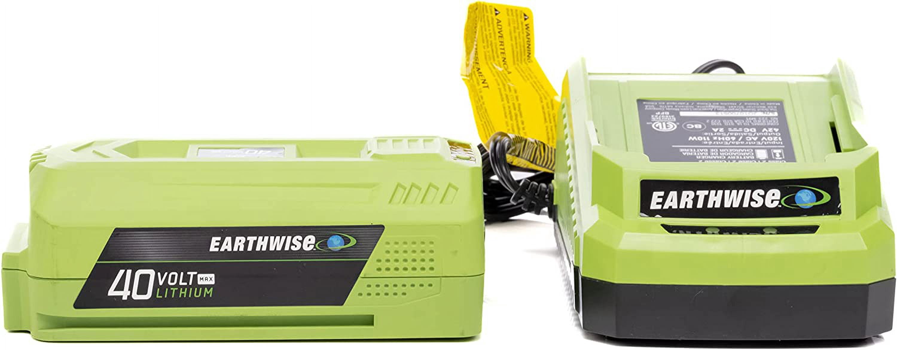 Earthwise 40-Volt Cordless Electric Tiller and Cultivator (11 in) hw5is