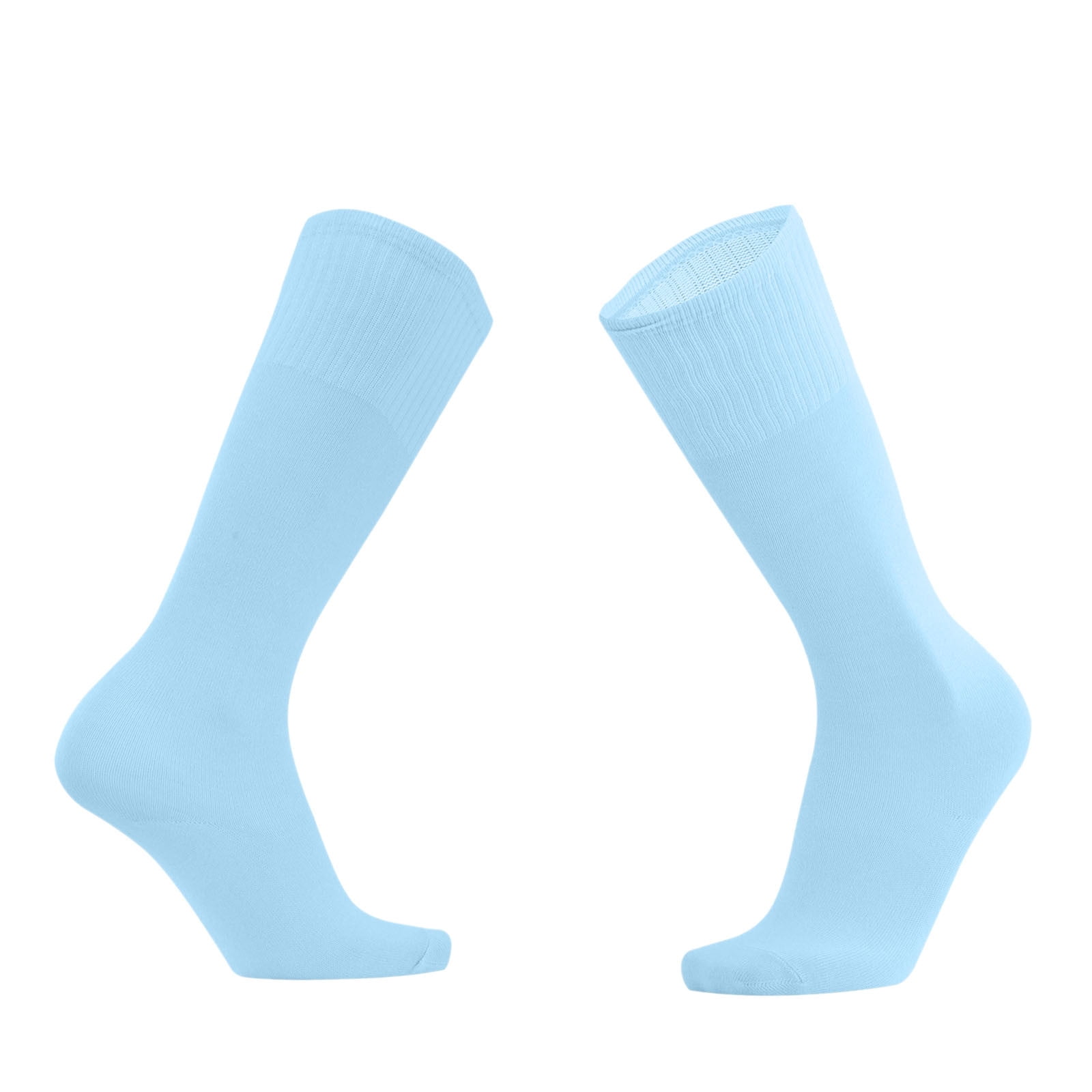 Axiiglly Boys Mid-Length Cotton Athletic Socks (Solid Color, One Size) zom4x
