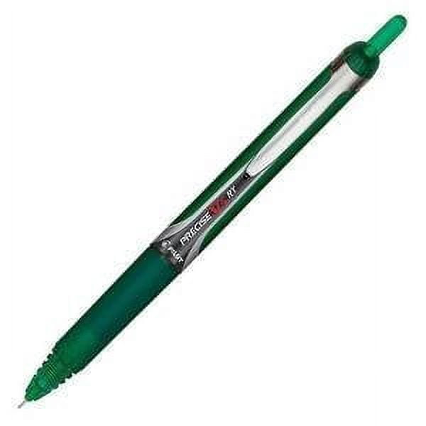 Pilot Precise V5 Retractable Rolling Ball Pens (Green, 3 Pack, 0.02 in) 4y0ya