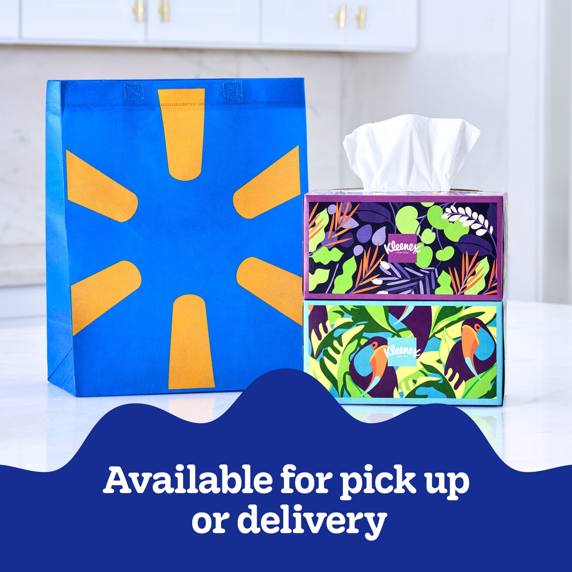 Kleenex Ultra Soft 3-Ply Facial Tissues, Hypoallergenic Comfort (White, 6 Pack, 720 Total Tissues) 9uukc