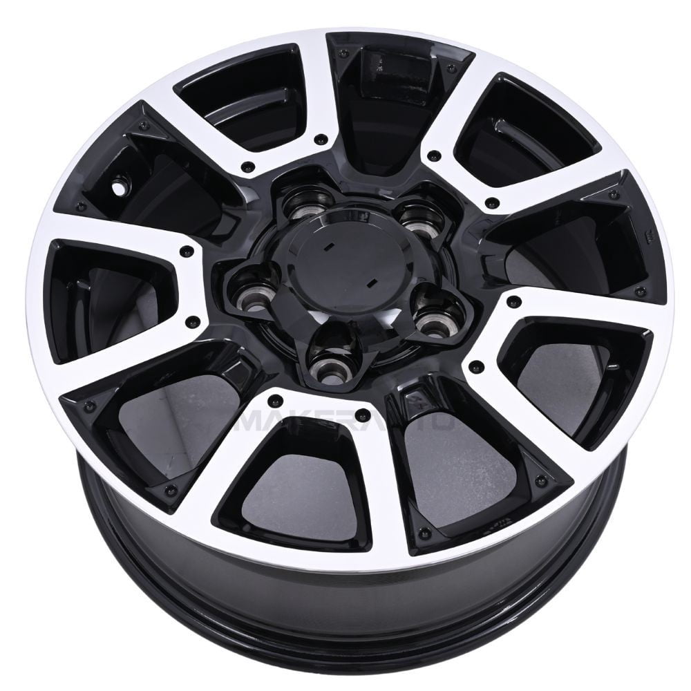 Magimaker Alloy Wheel Replacement for Toyota Camry XSE (Machined Black, 19 in x 8 in) 0y393