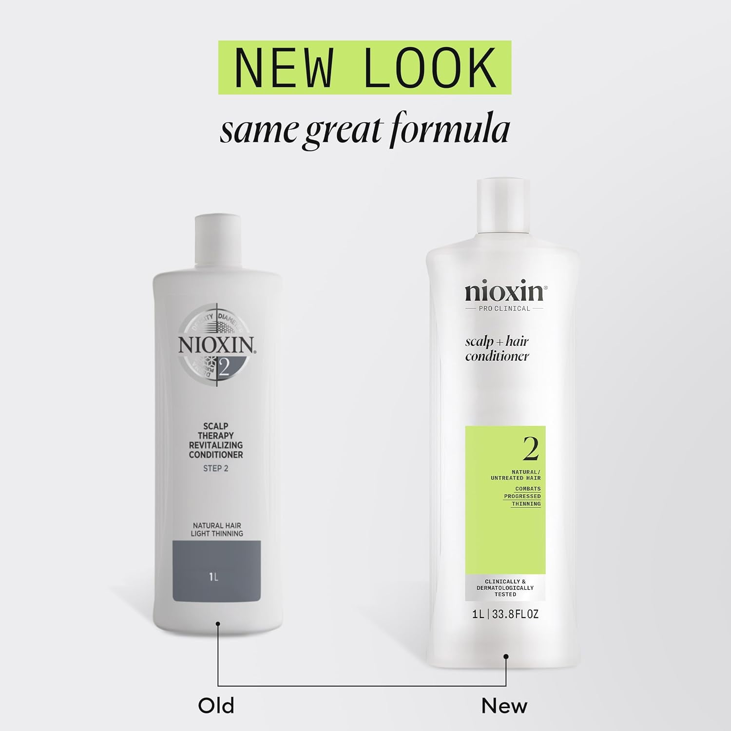 Nioxin System 2 Scalp Therapy Conditioner for Natural Thinning Hair (33.8 oz) lhr9b