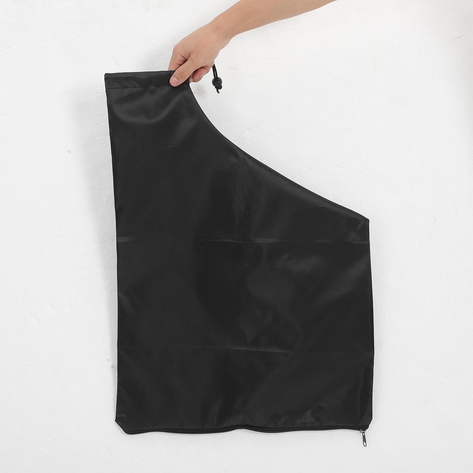 FUEENIRVA Reusable Leaf Blower Vacuum Bag for Yard Cleanup and Outdoor Maintenance (Black, 1-Pack) k4vvc