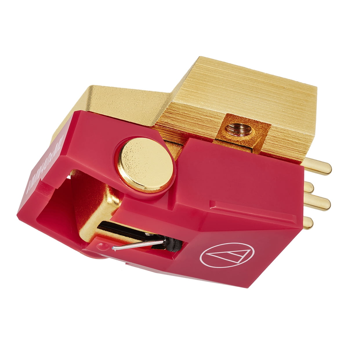 Audio-Technica AT-VM740xML/H Microlinear Dual Moving Magnet Cartridge with Headshell (Black, 1 Pack) 61ffc
