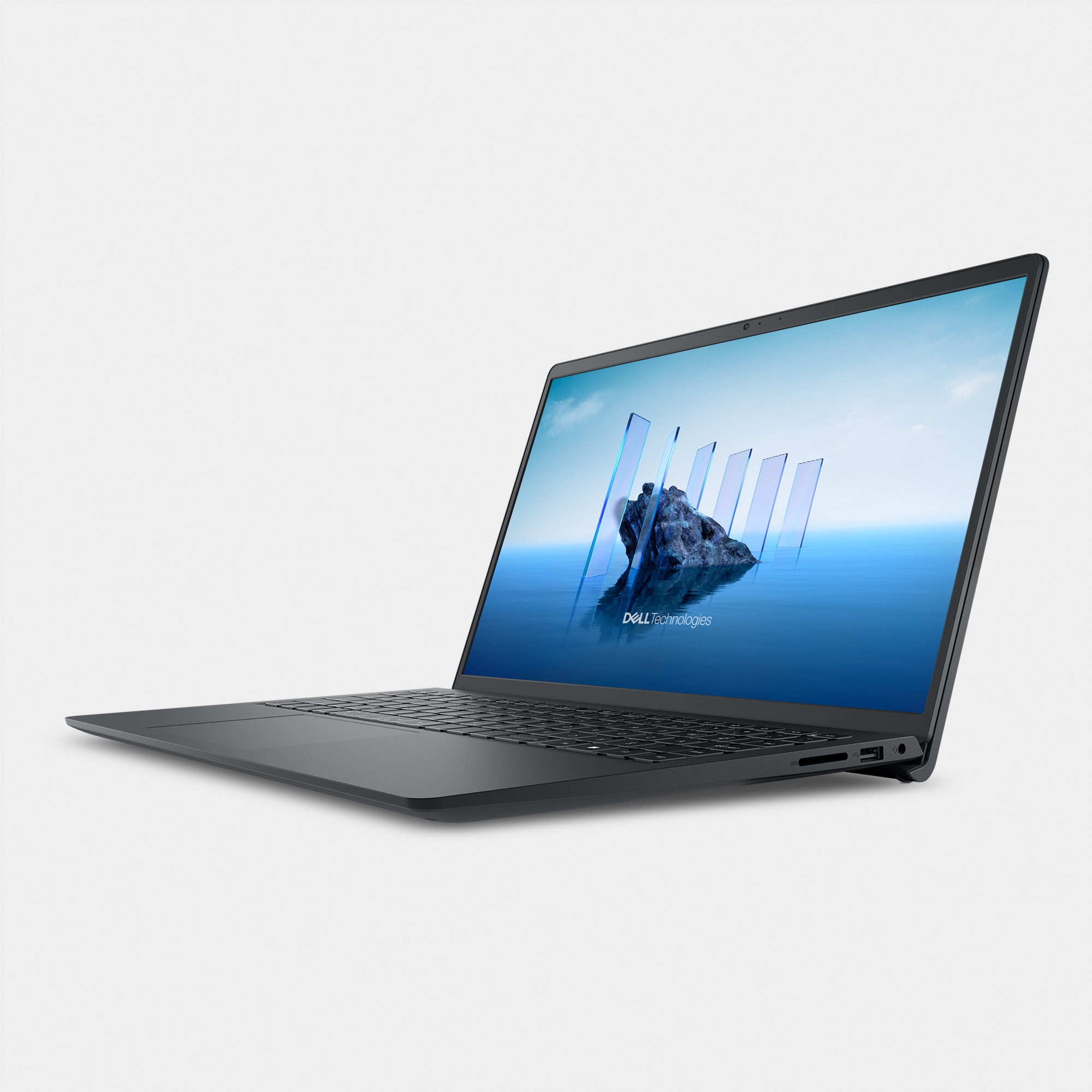 Dell DC15250 15.6 in FHD 120Hz Laptop, Intel Core 3 100U, 8GB DDR5 RAM, 512GB SSD (Carbon Black) ml2ds