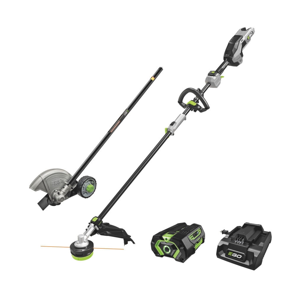 EGO Power+ Multi-Head String Trimmer and Edger Combo Kit (56V, 4.0Ah Battery Included) 9hld7