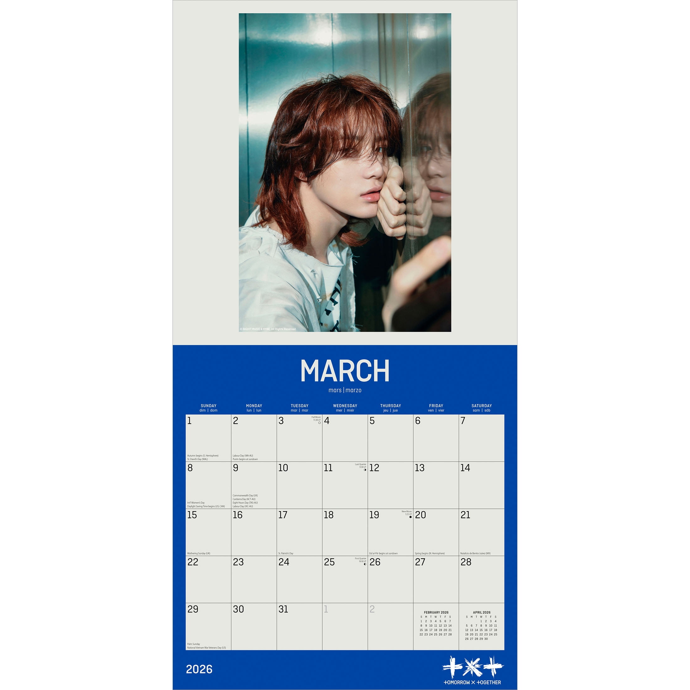 BrownTrout TXT Official 2026 Wall Calendar (12 in x 24 in) 0hpr8