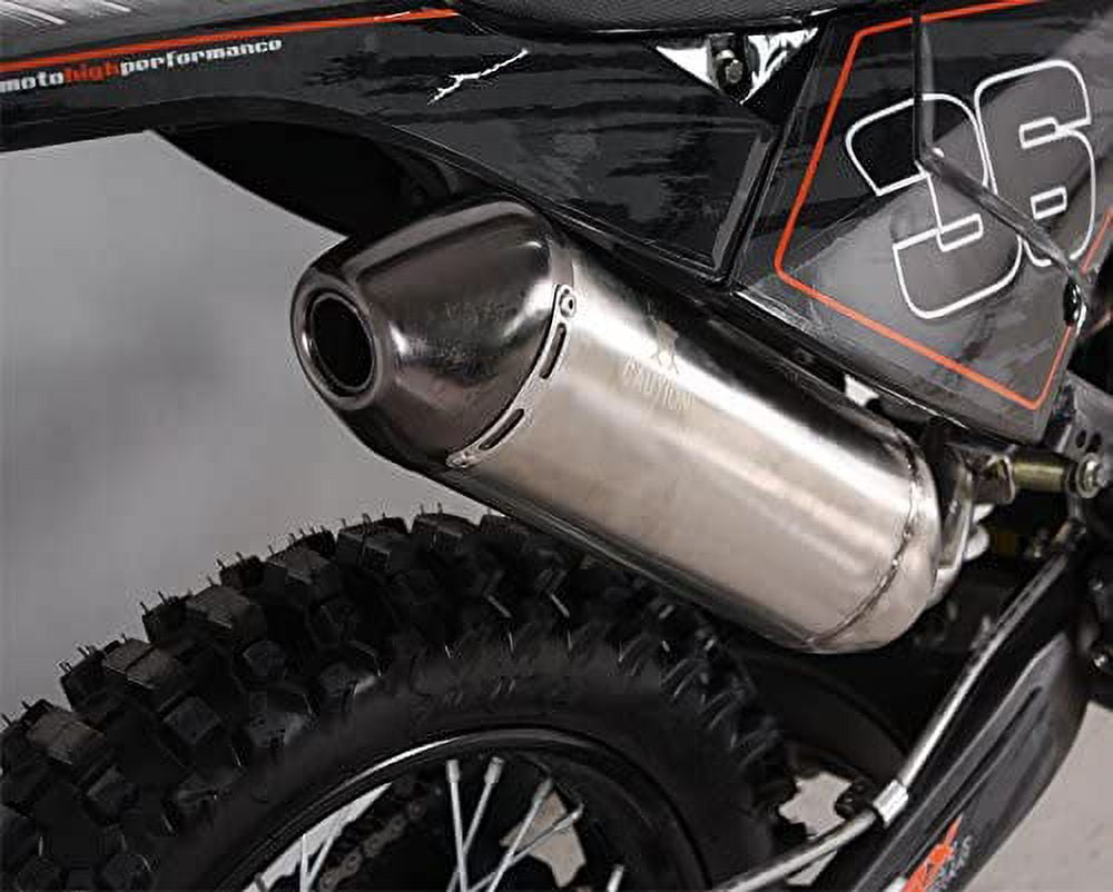 Futura APOLLO DB-36 Adult Gas Dirt Bike 250cc Manual Clutch (Black, 84.3 in) szd71