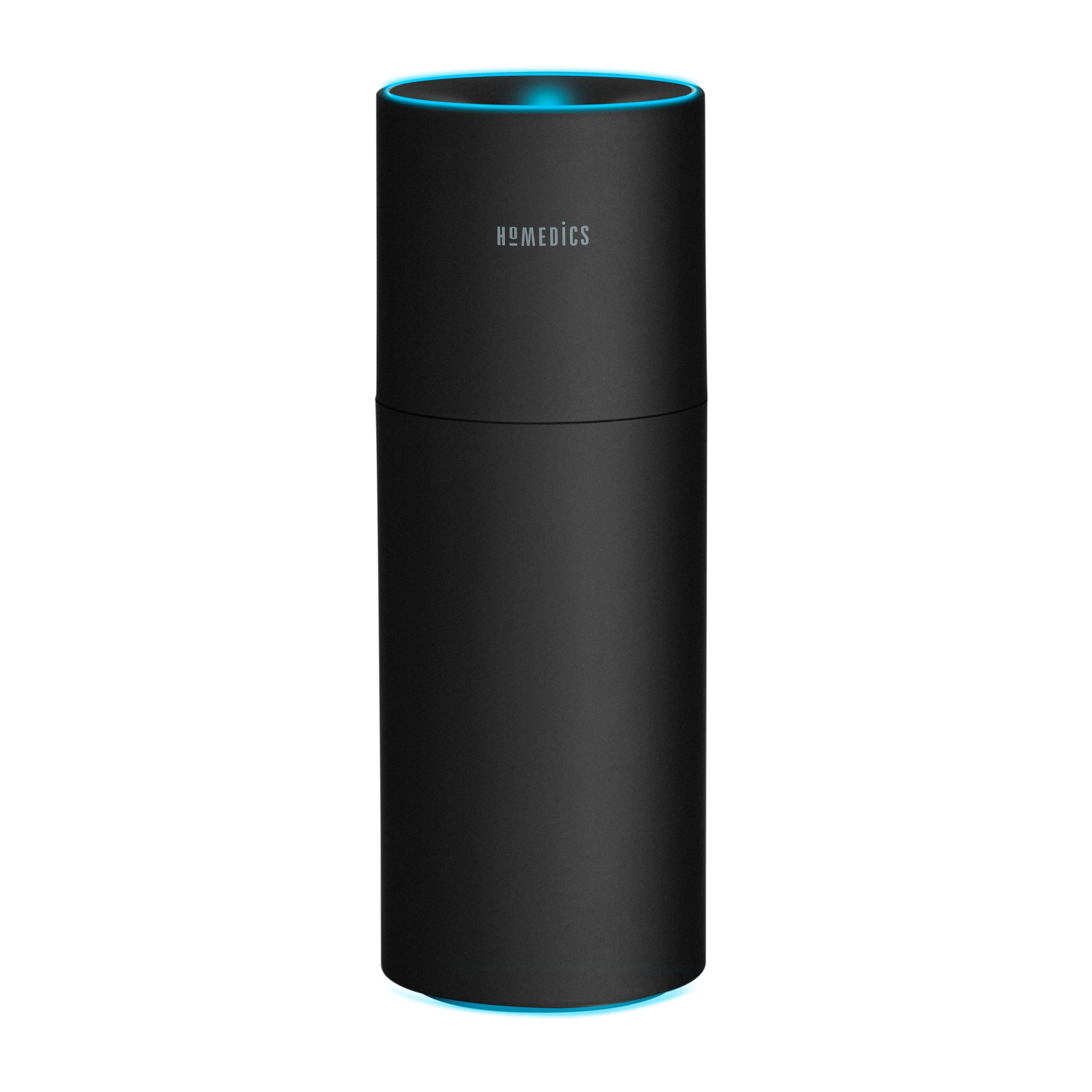 Homedics Portable Ultrasonic Humidifier, Cordless Desktop Cool Mist for Travel and Office (Black, 8.5 fl oz) 6rc2i