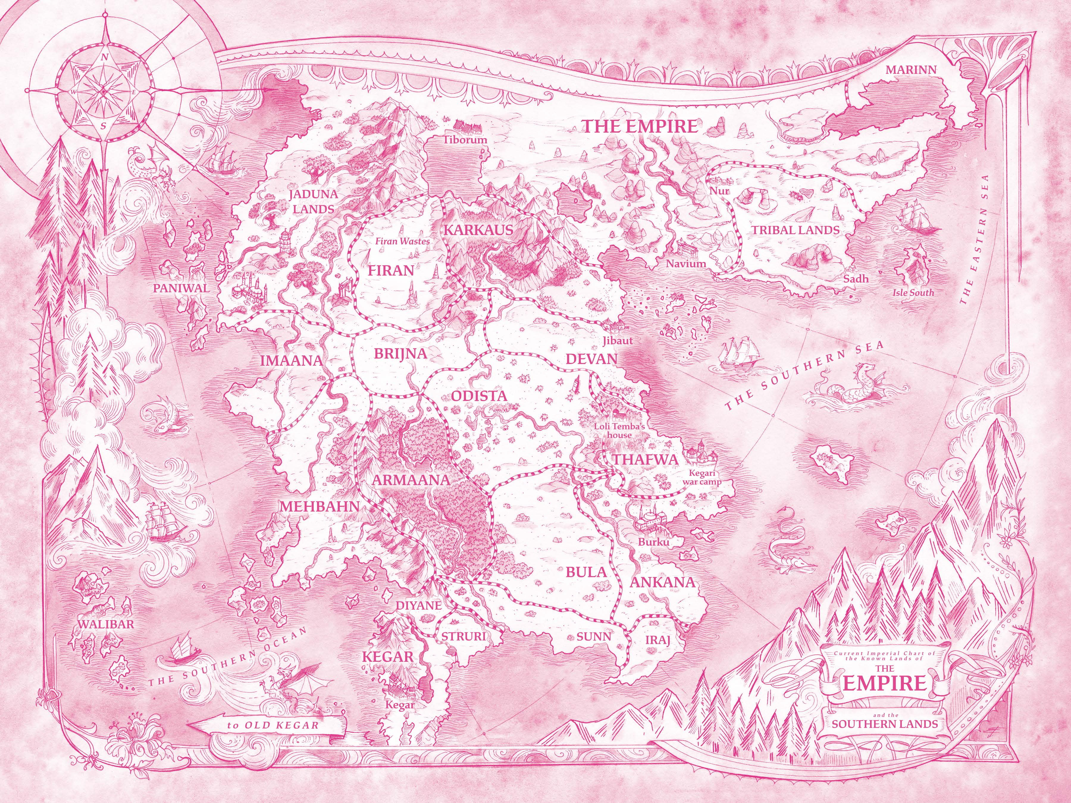 Sabaa Tahir Heir (Walmart Exclusive) (Hardcover Edition, Pink Foil Details) chbkb
