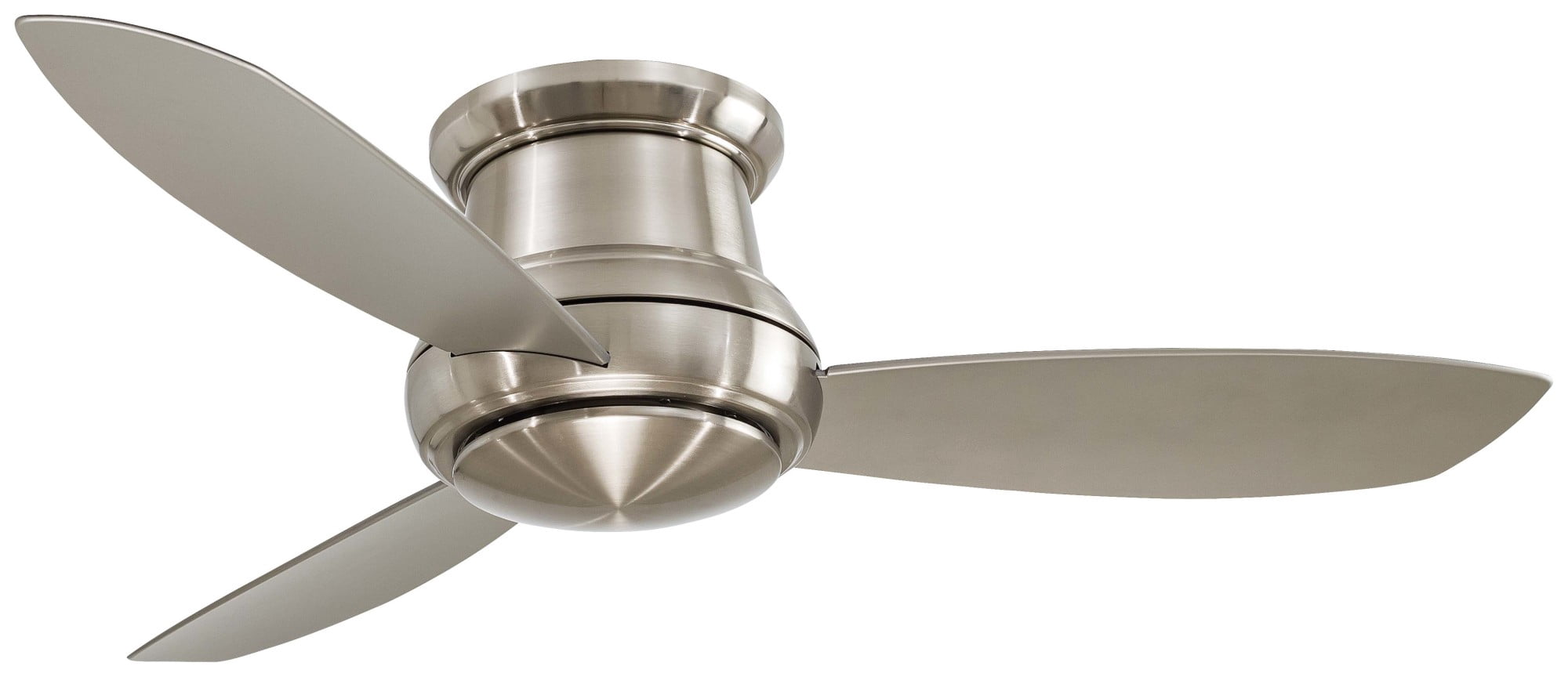Minka-Aire Traditional Ceiling Fan with Light Kit (Brushed Nickel, 52 in) 4dads