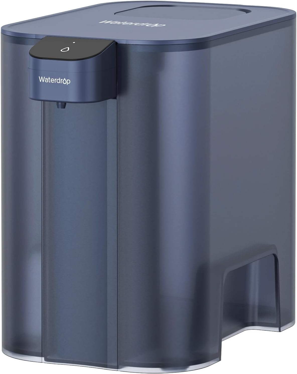 Waterdrop ED04B-L Mega Electric Water Filter Dispenser, Rechargeable Instant Filtration System (Blue, 27-Cup) wtxz0