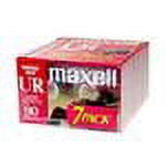 Maxell Normal-Bias Audio Cassette Tapes (90 Minutes, 7 Pack) s74zd