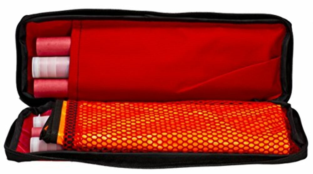 Orion Safety Products Emergency Road Flares and High-Visibility Vest (Orange, 6-Pack) gjhi2