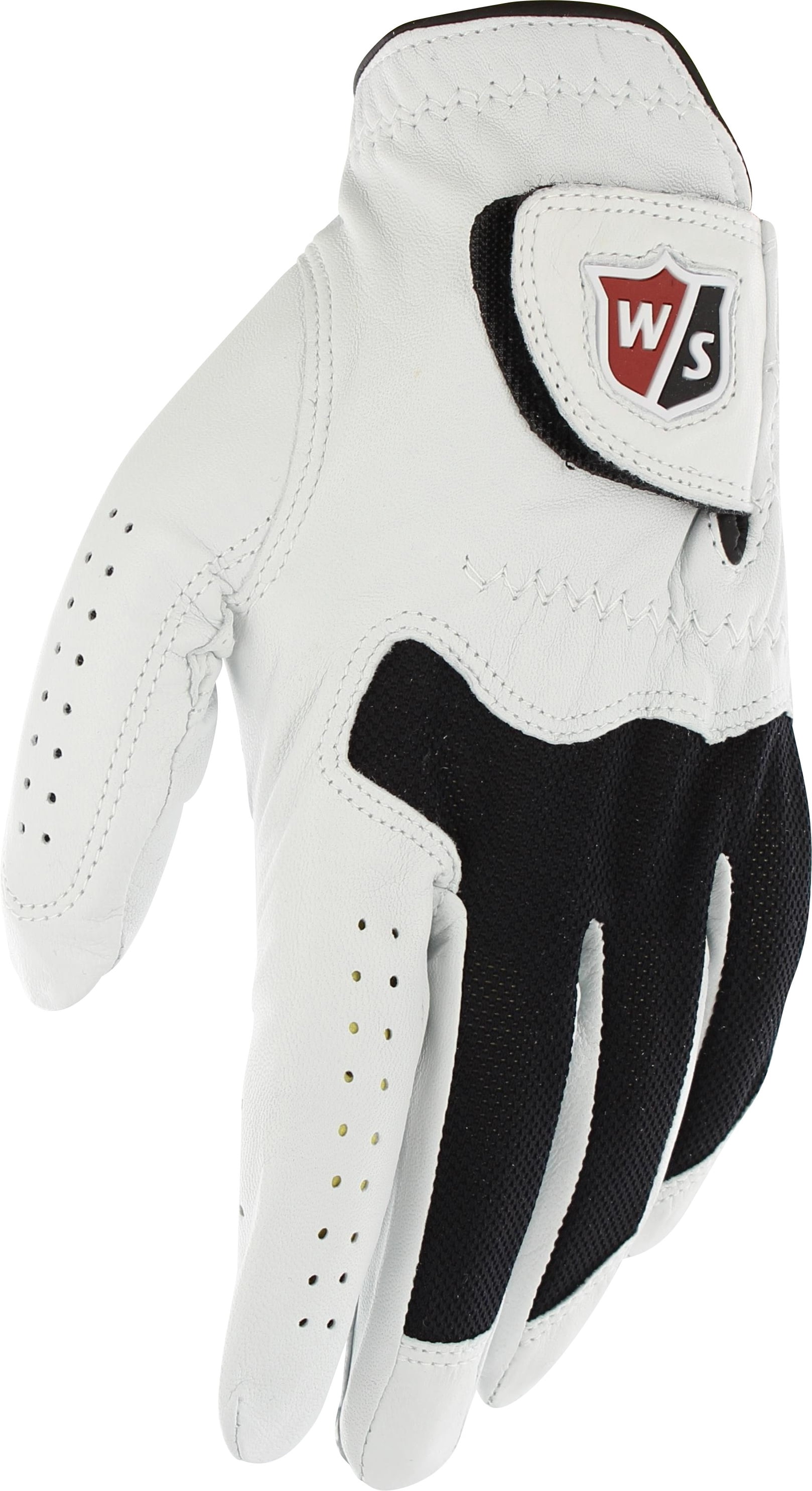 Wilson Staff Conform Golf Glove Men Left Hand (Black, Large Cadet) avigt
