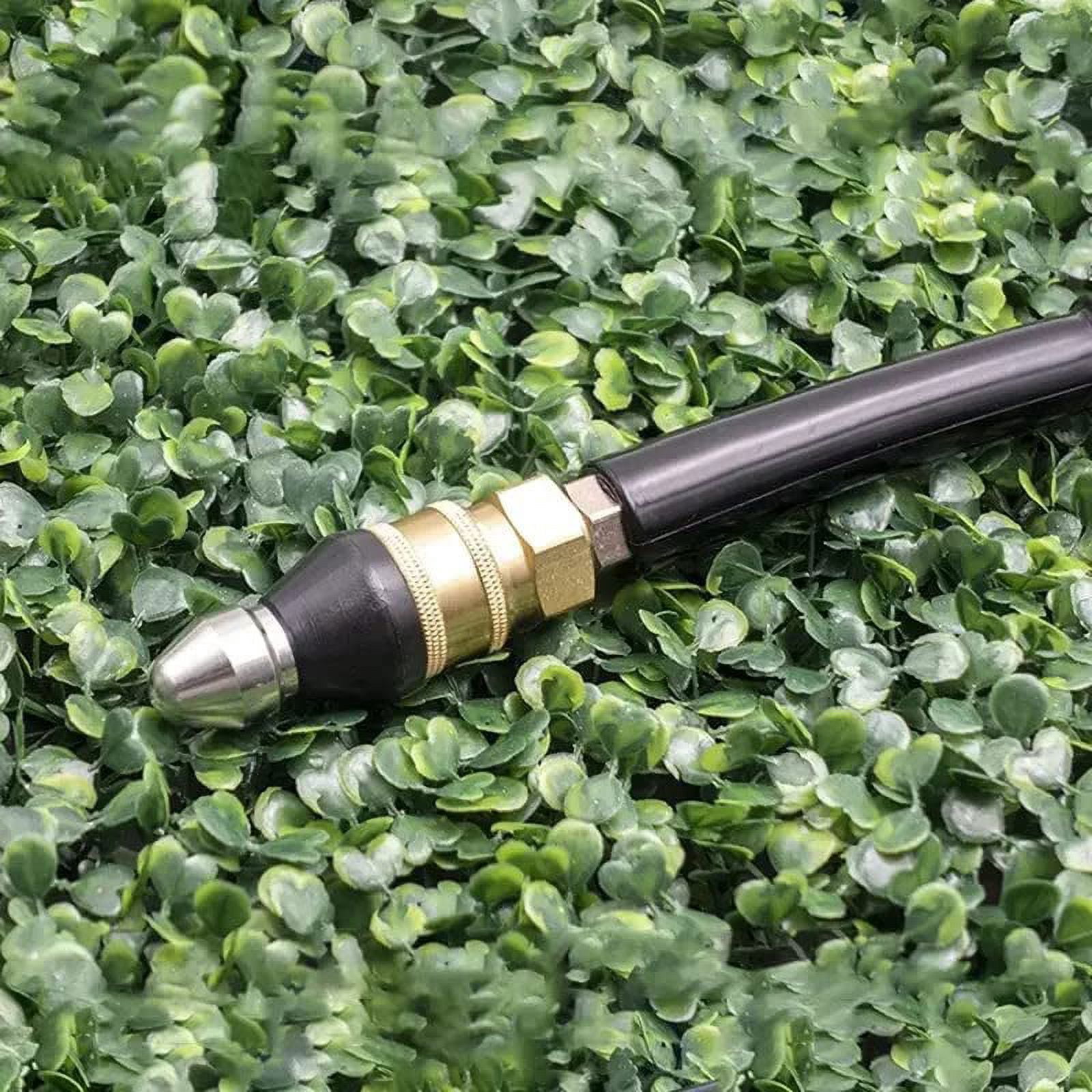 Fymlhomi Sewer Jetter Nozzle Drain Cleaning Tool (Silver, 5 ft) ipb10