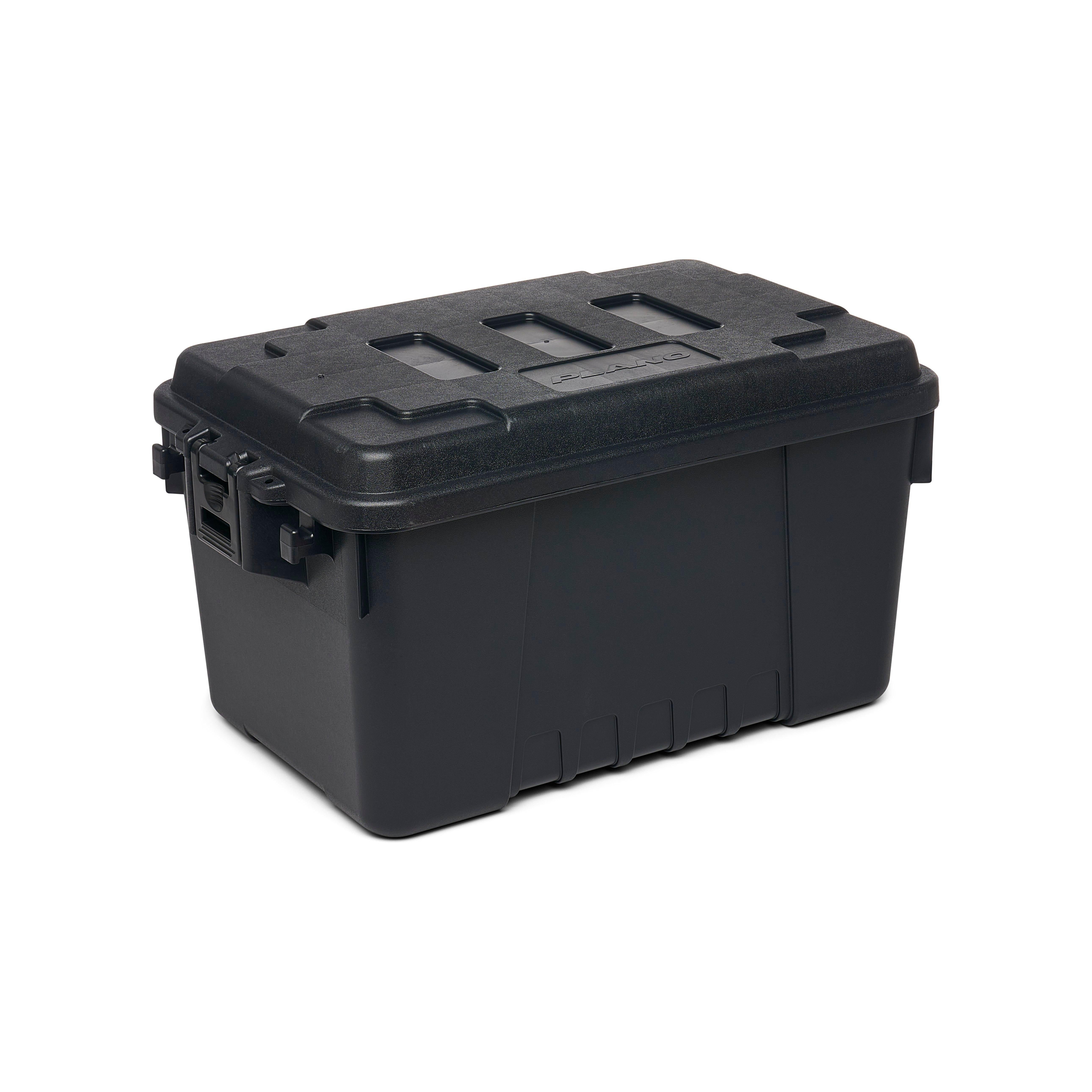 Plano Sportsman's Trunk Heavy-Duty Storage Bin (Black, 14 Gallon) tdouw