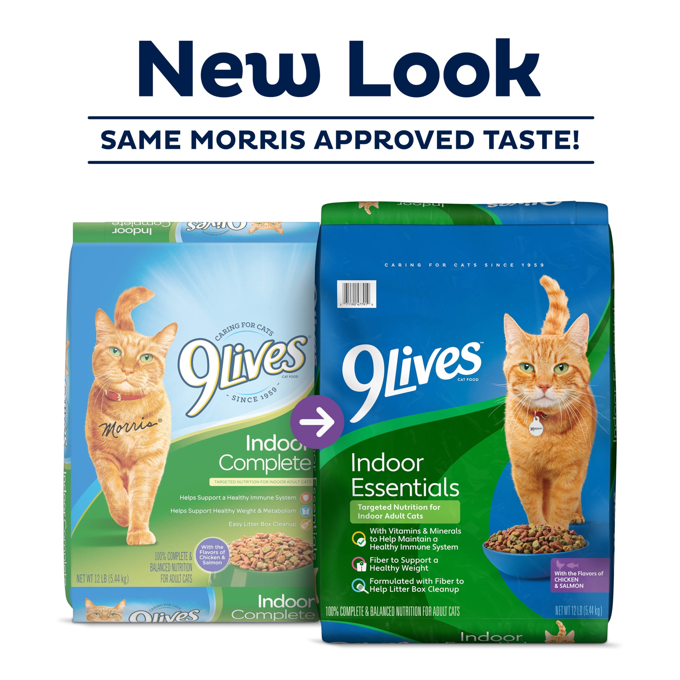 9Lives Indoor Essentials Dry Cat Food, Chicken & Salmon Flavor (20 lb) q7qku