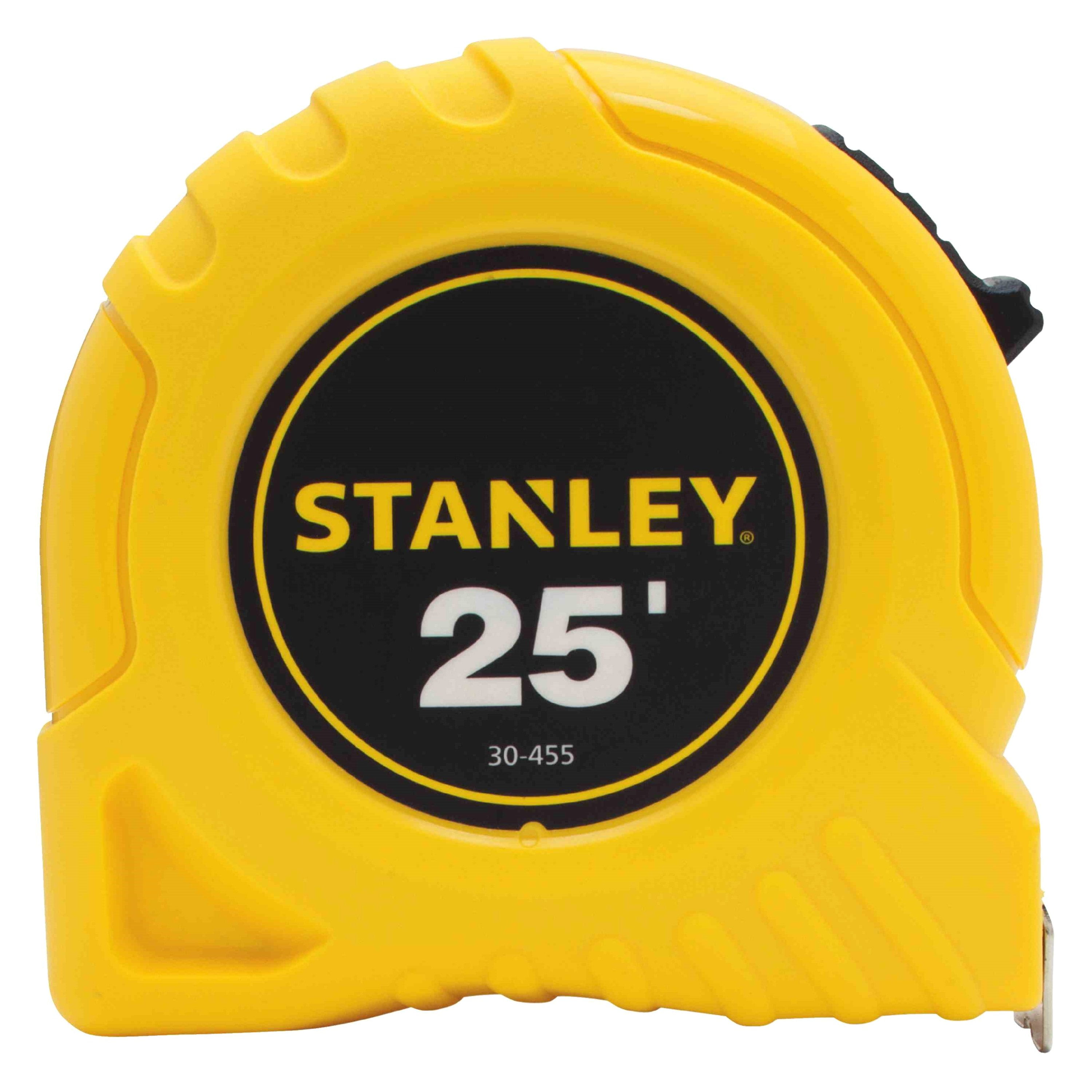 Bostitch Power Return Tape Measure, Heavy-Duty Impact Resistant Case, Professional Grade (Yellow, 1 in x 25 ft) 4jiqe