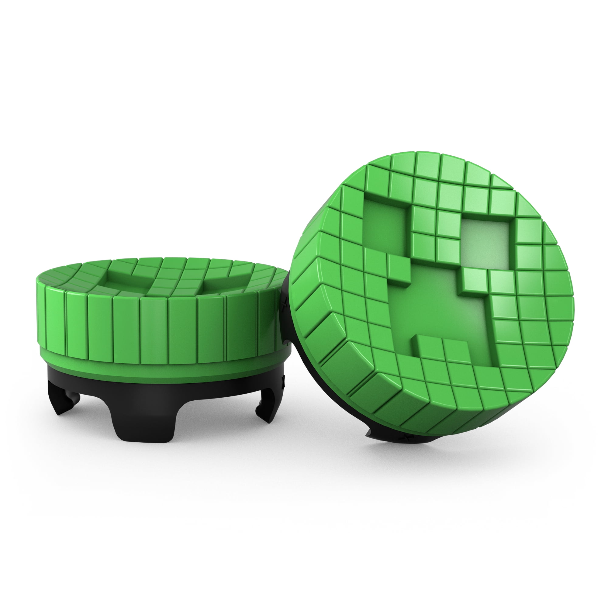 KontrolFreek Minecraft Creeper Performance Thumbsticks for Xbox One and Xbox Series X (Green, 2 Pack) yxq40