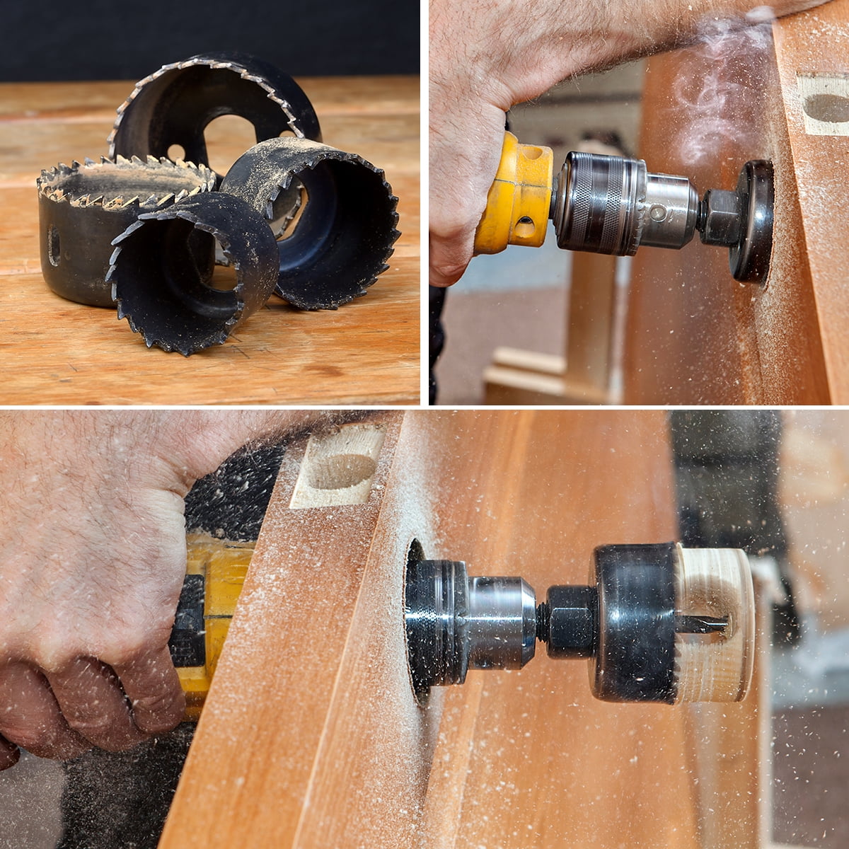 LifeIdeas Hole Saw Kit 22-Piece Set for Wood and PVC (3/4 in to 5 in) krfbs