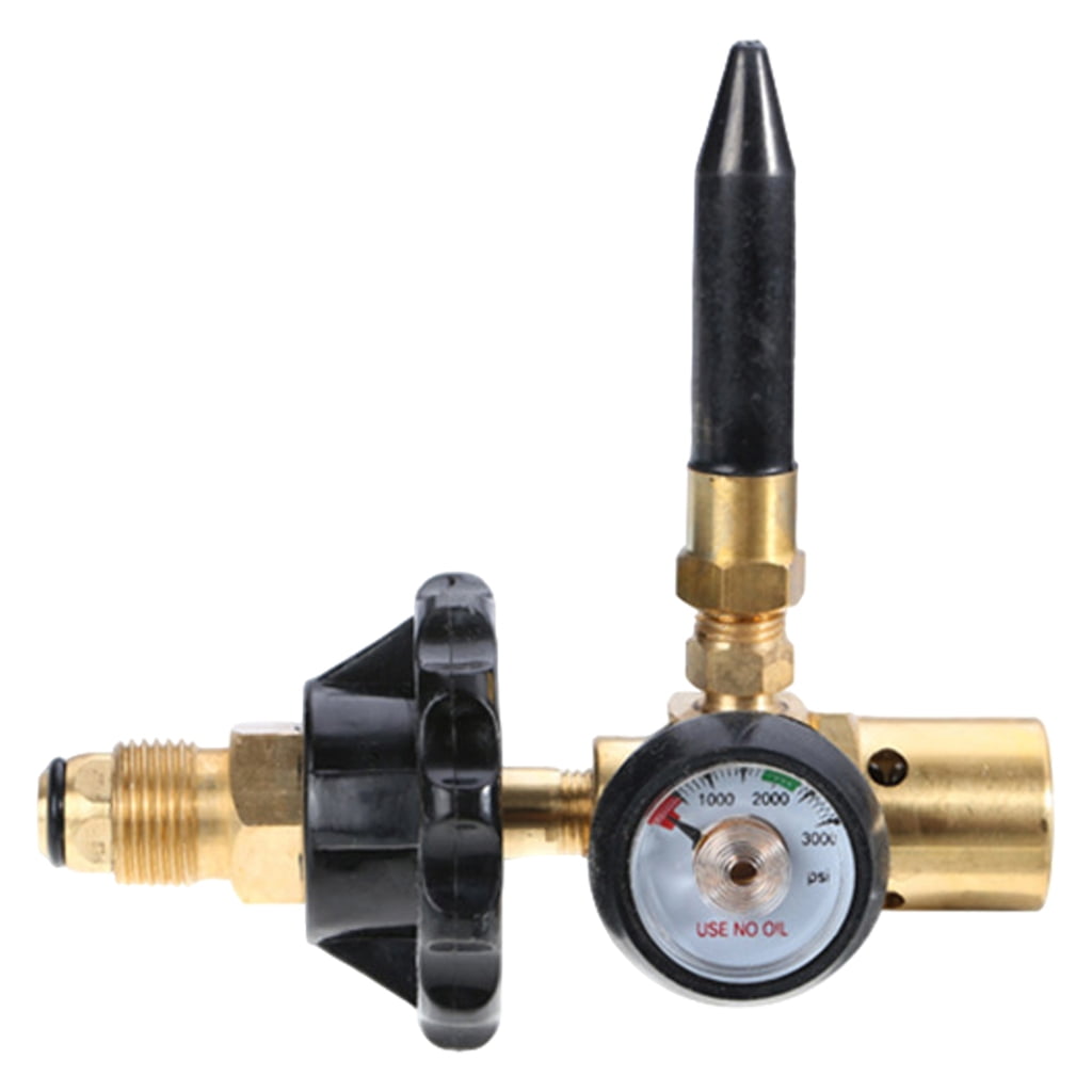 ATALRPOU Helium Balloon Inflator Regulator with Pressure Gauge (0-3000 PSI) sdzvs