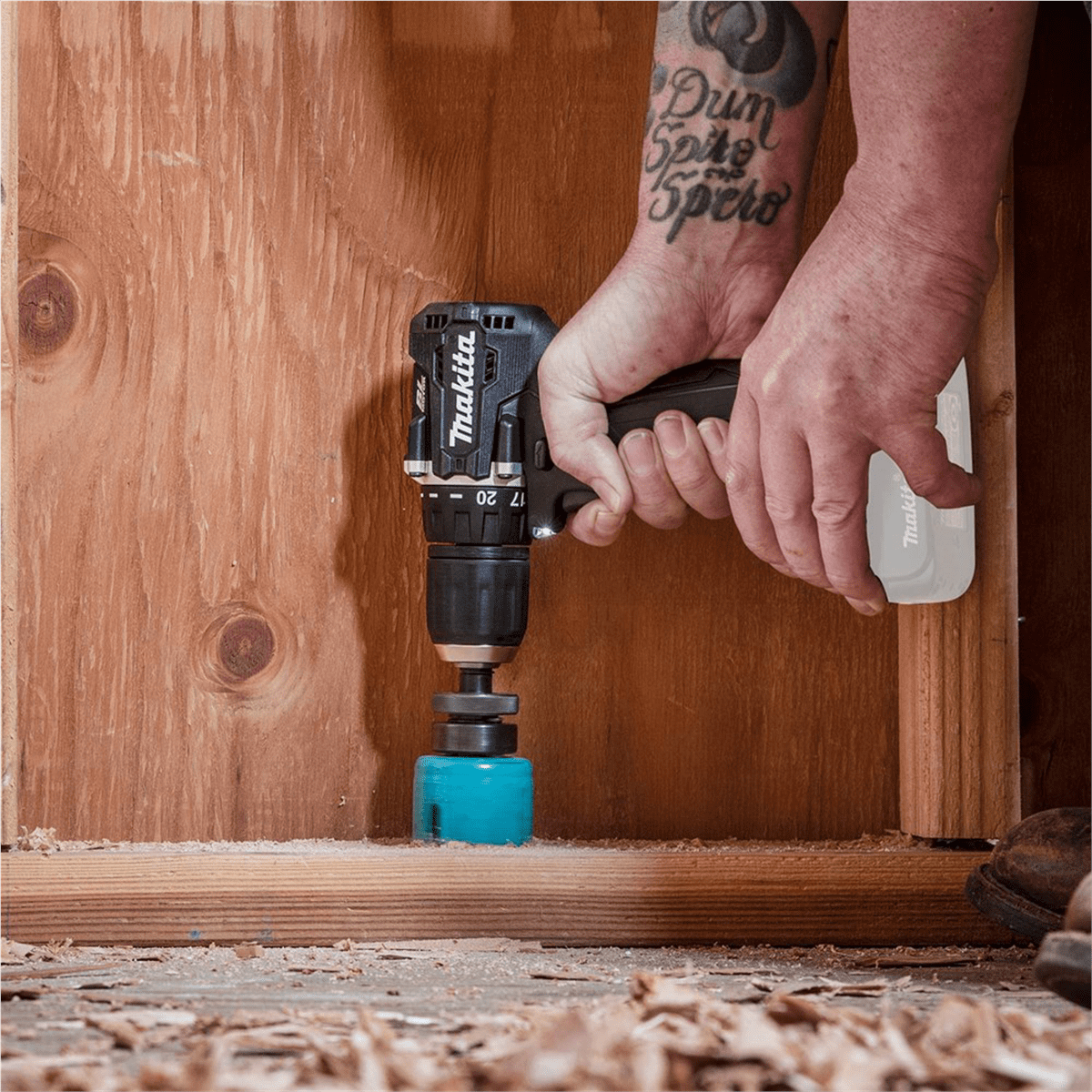 Makita XFD15ZB 18V LXT Lithium-Ion Brushless Cordless 0.5 in. Drill Driver (Black, 2.9 lb) udin0